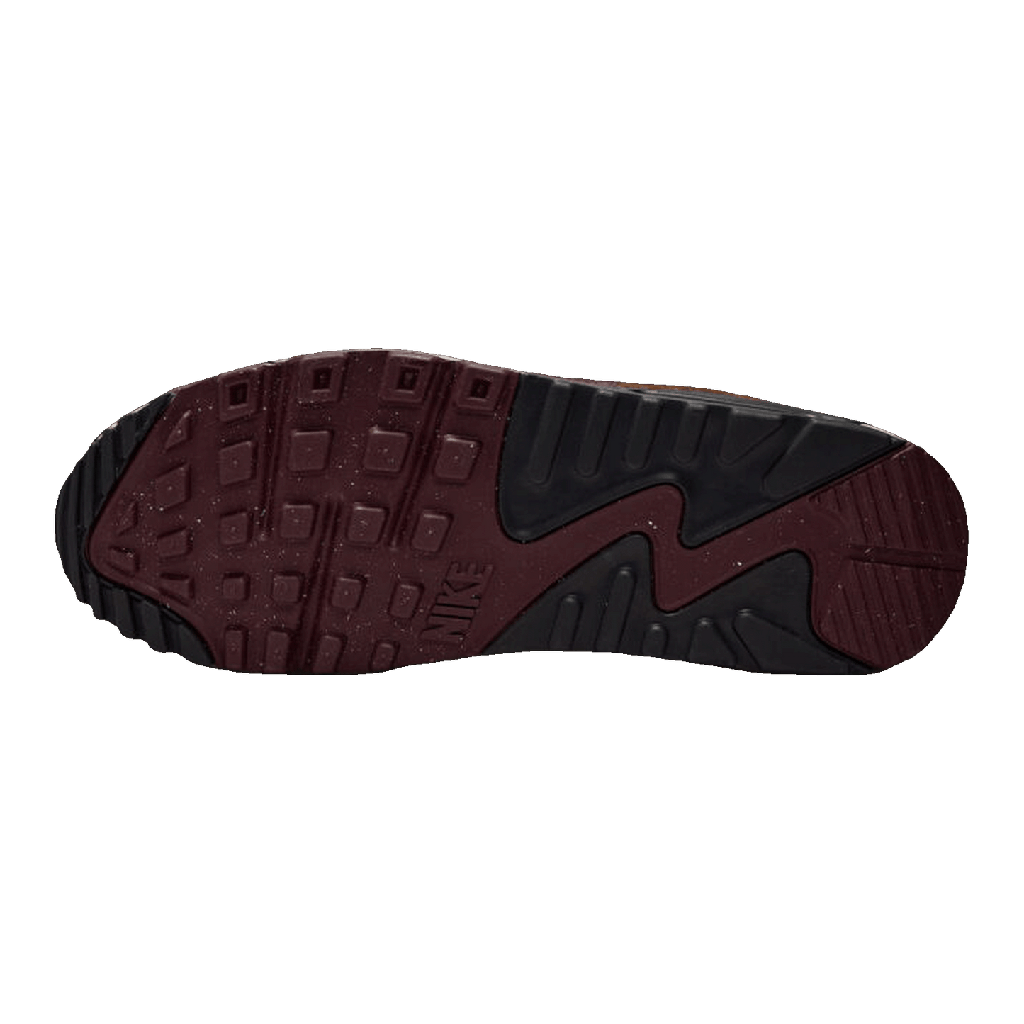 Nike Air Max 90 Leopard Burgundy (W) Sohle IF1619-102