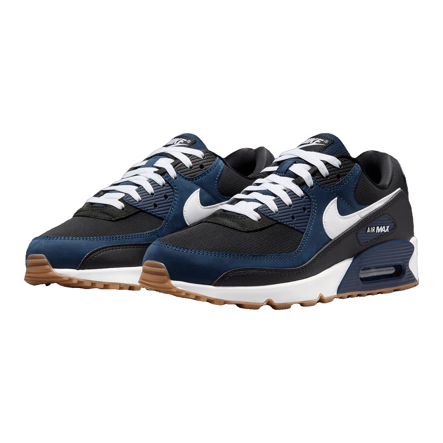 Nike Air Max 90 Midnight Navy Gum Side FB9658-400