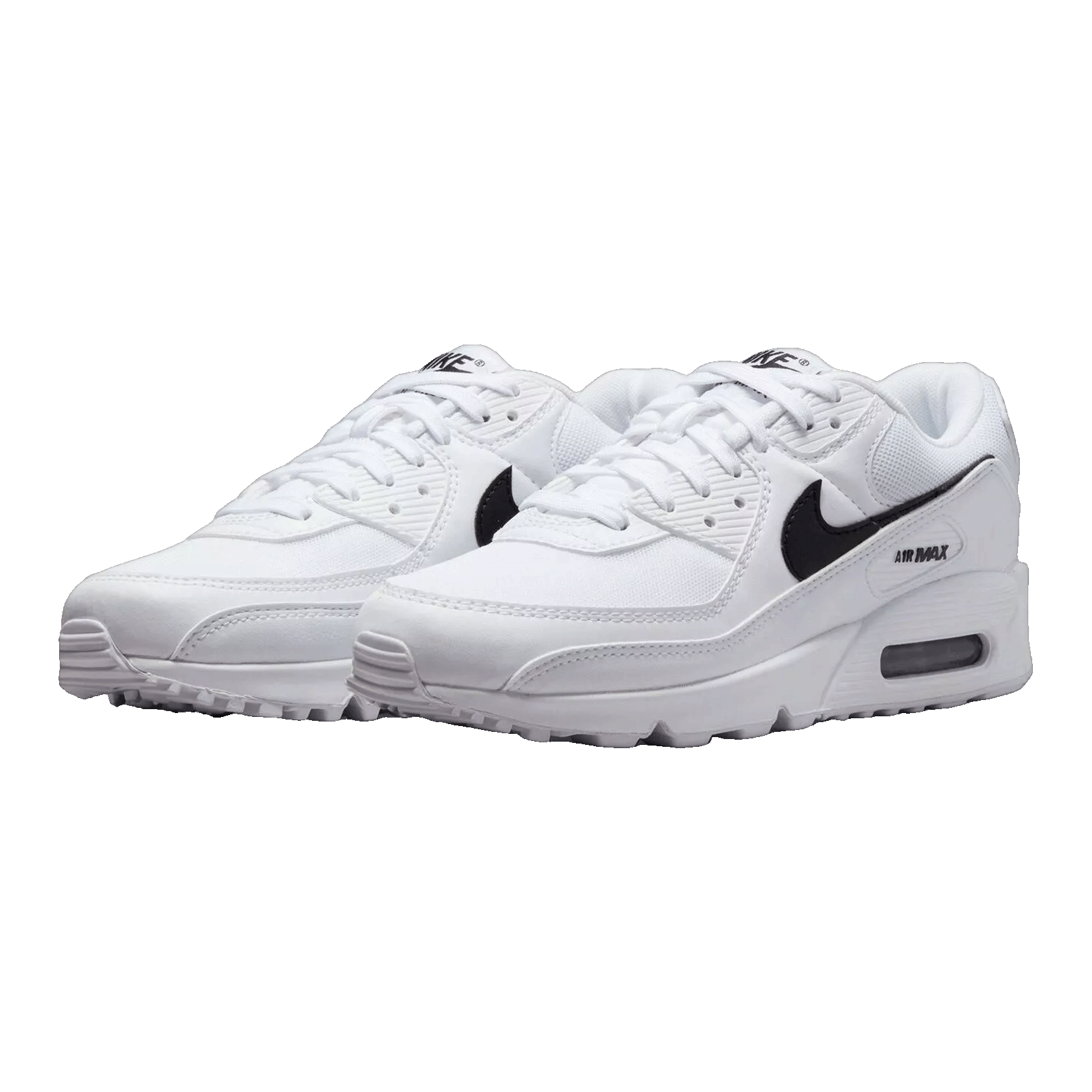 Nike Air Max 90 Next Nature White Black (W) Side DH8010-101