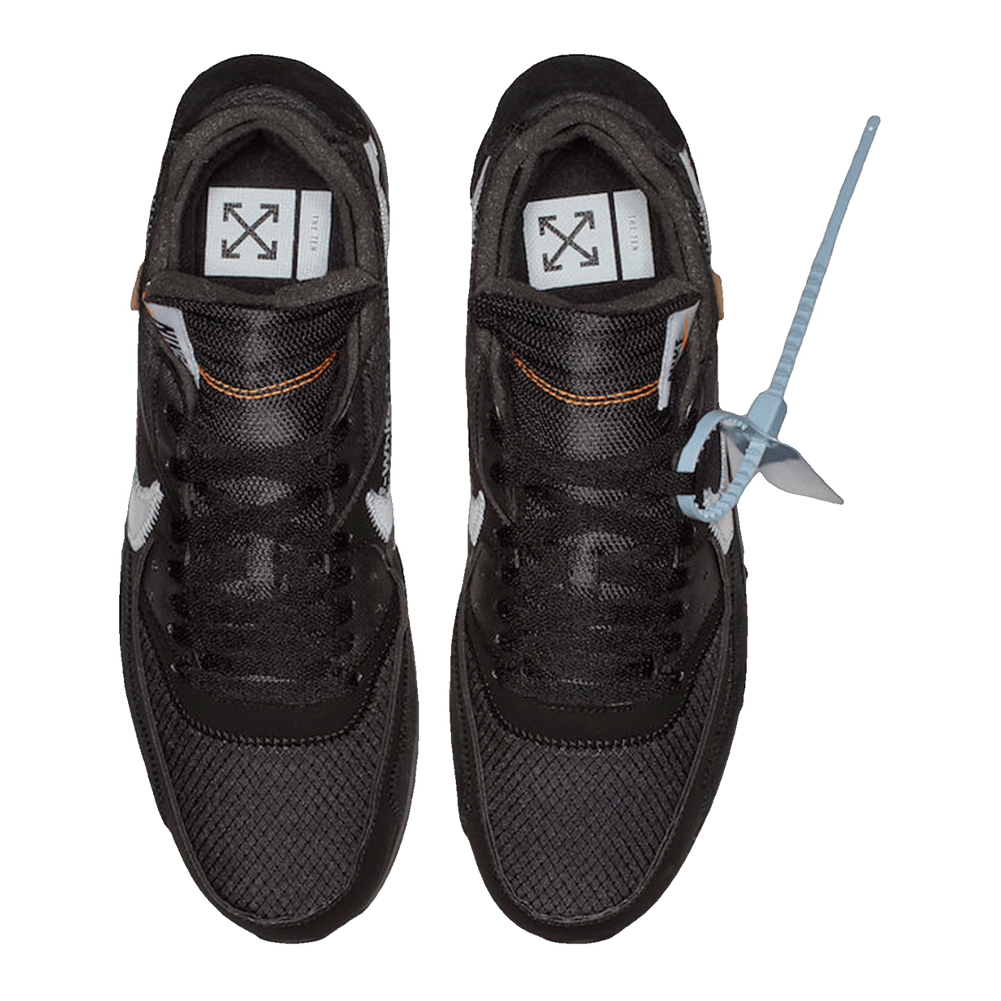 Nike Air Max 90 Off-White Black Oben AA7293-001