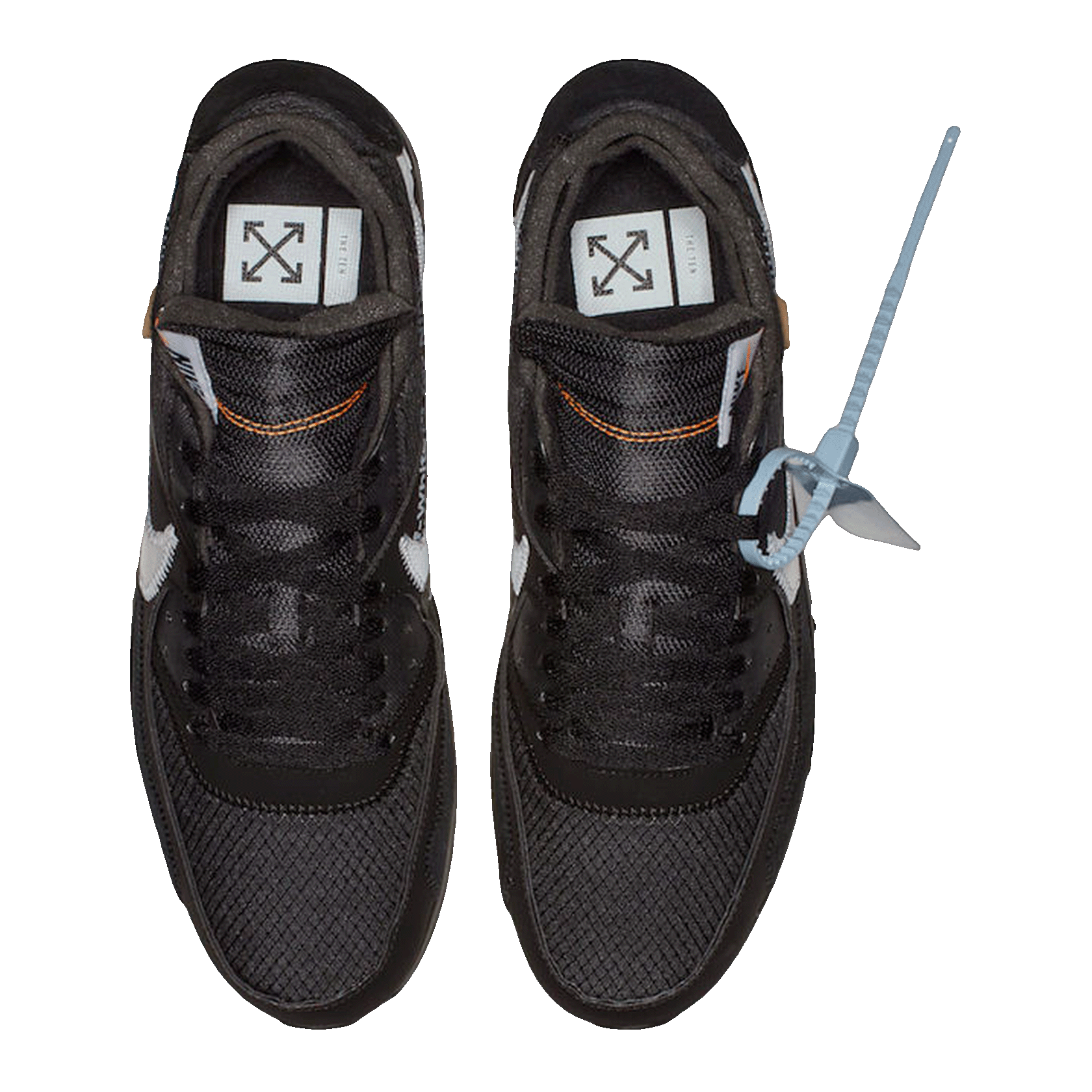 Nike Air Max 90 Off-White Black Oben AA7293-001