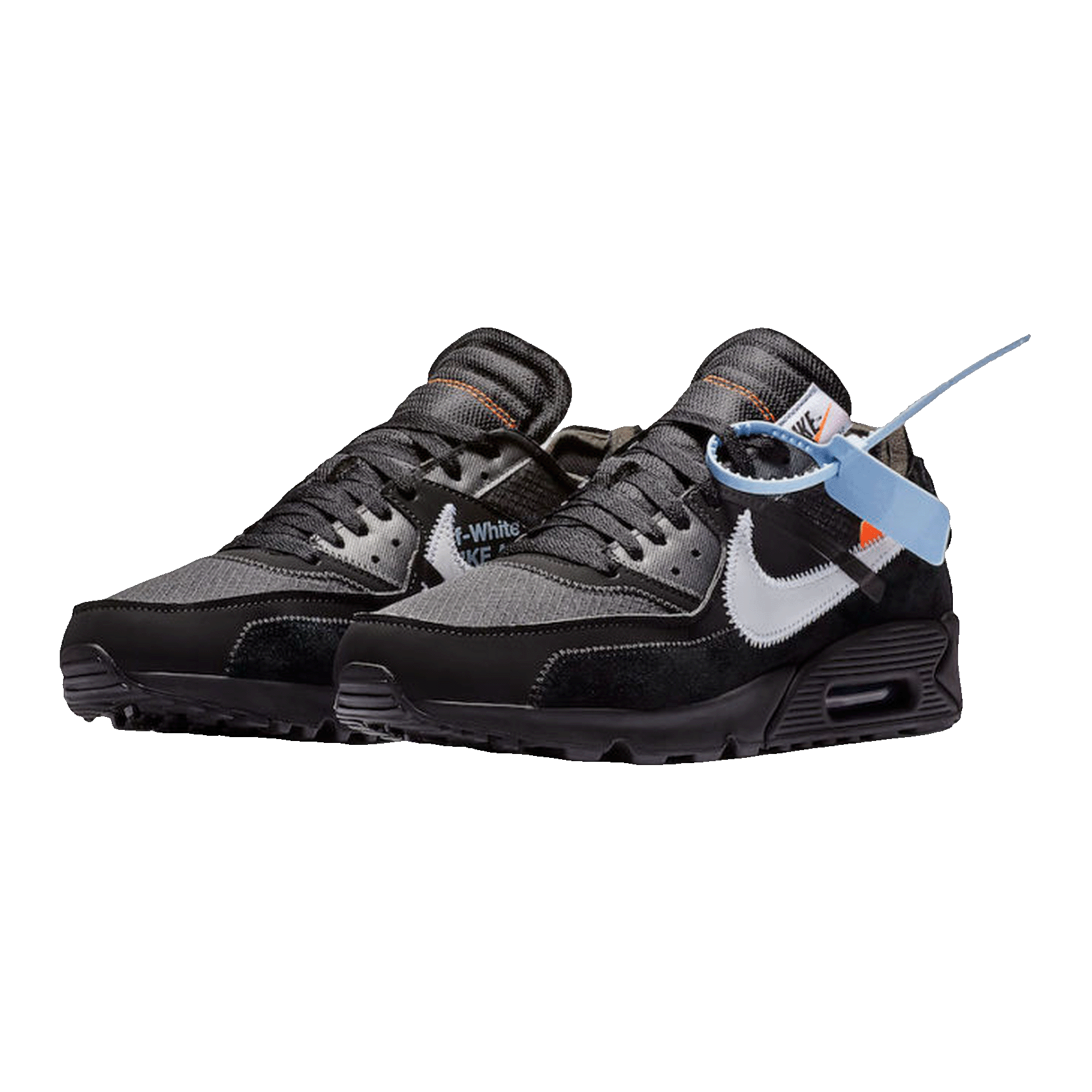 Nike Air Max 90 Off-White Black Side AA7293-001