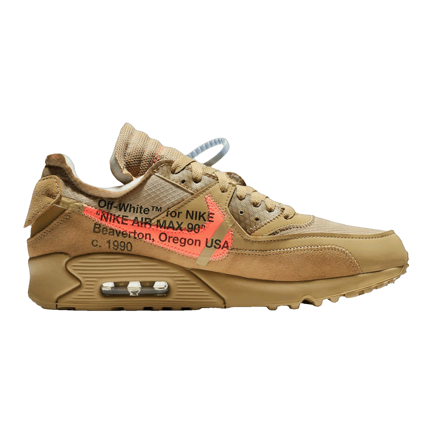 Nike Air Max 90 Off-White Desert Ore Detail AA7293-200