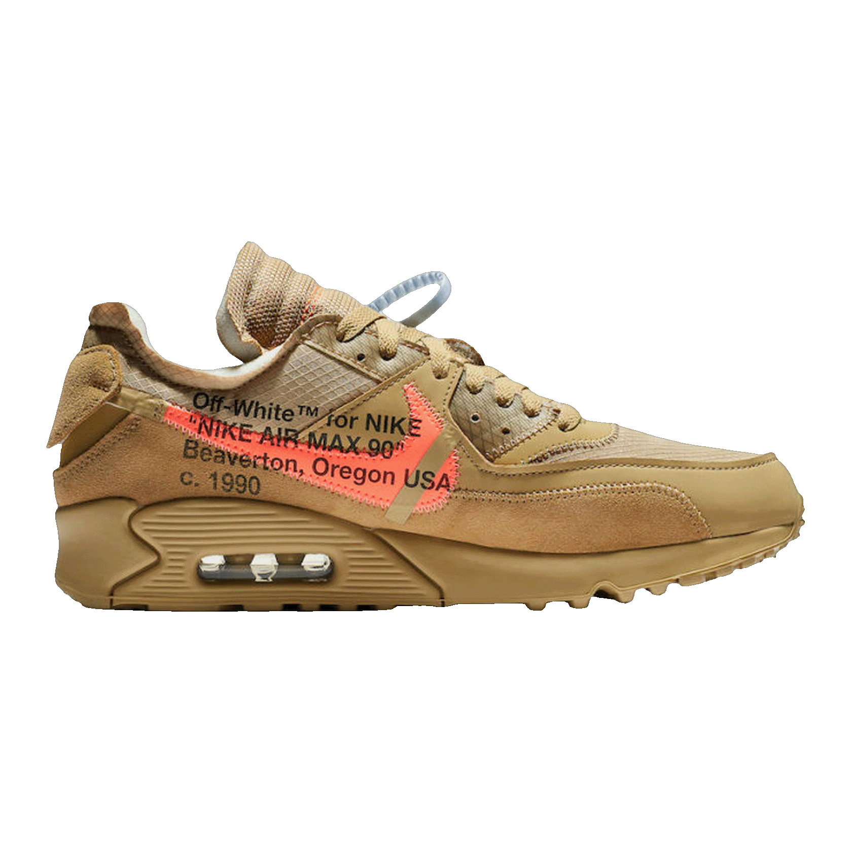 Nike Air Max 90 Off-White Desert Ore Detail AA7293-200