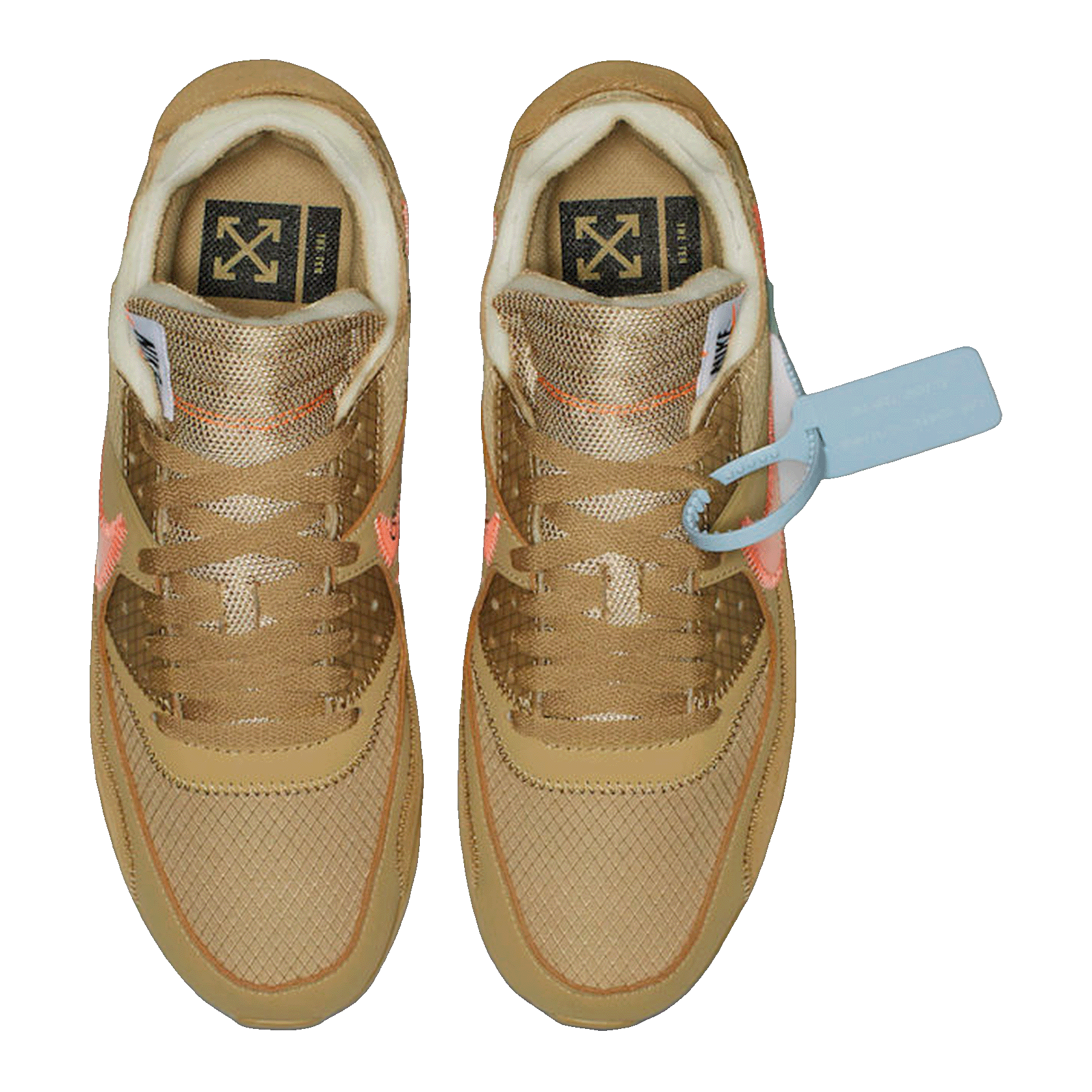 Nike Air Max 90 Off-White Desert Ore Oben AA7293-200
