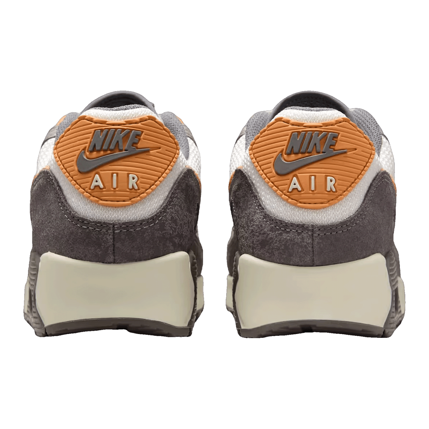 Nike Air Max 90 Premium Flat Pewter College Grey Phantom Copper Moon Back IB7467-029