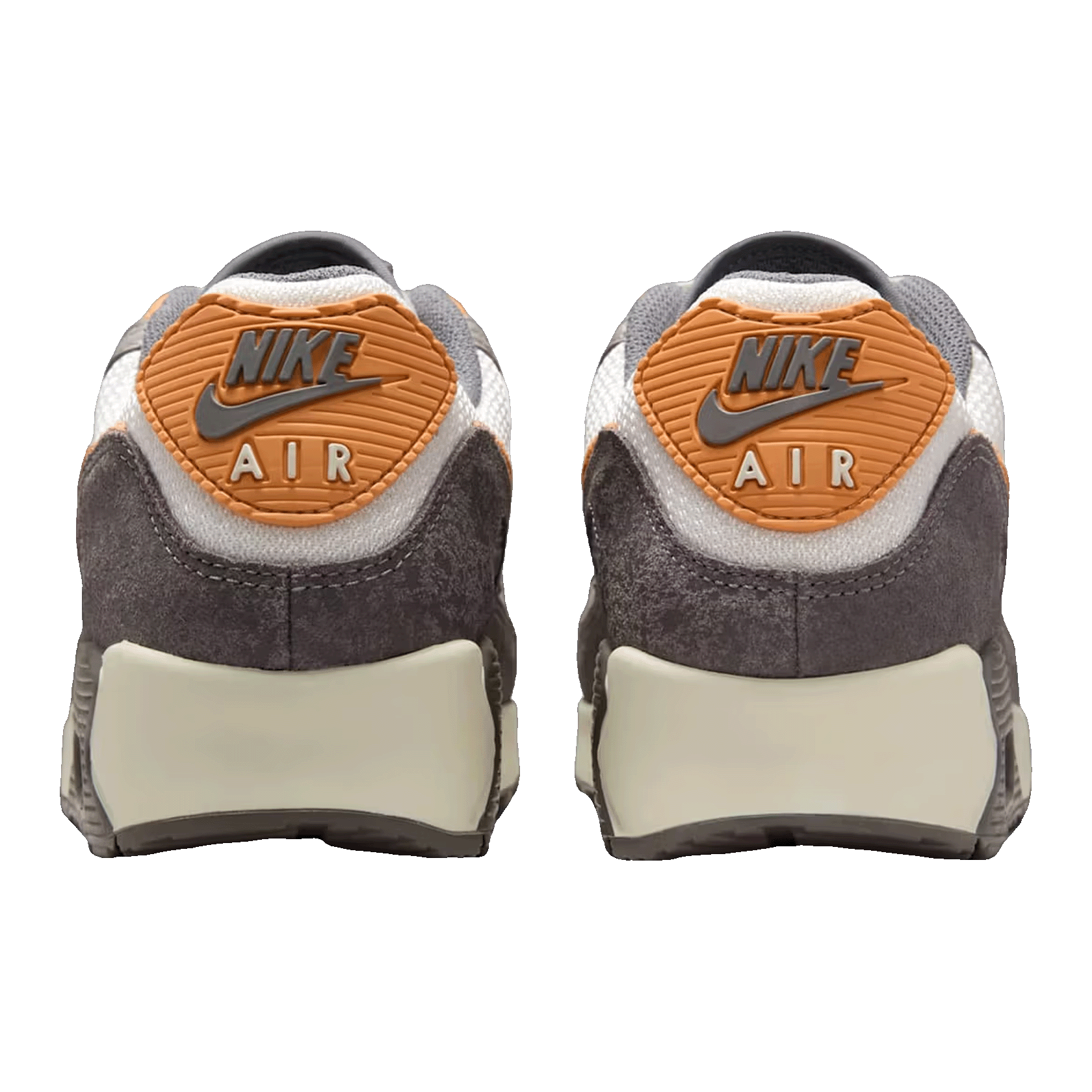 Nike Air Max 90 Premium Flat Pewter College Grey Phantom Copper Moon Back IB7467-029