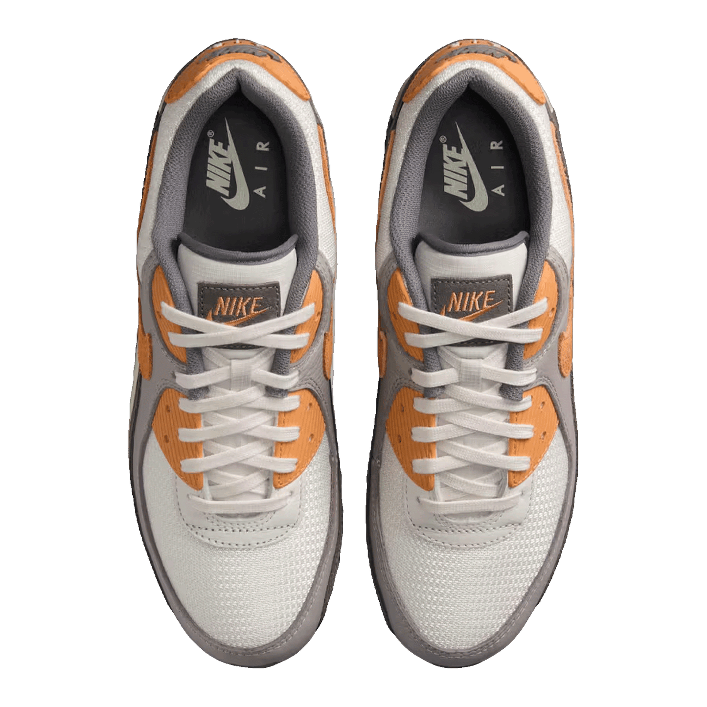 Nike Air Max 90 Premium Flat Pewter College Grey Phantom Copper Moon Oben IB7467-029