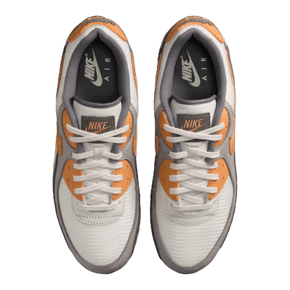Nike Air Max 90 Premium Flat Pewter College Grey Phantom Copper Moon Oben IB7467-029