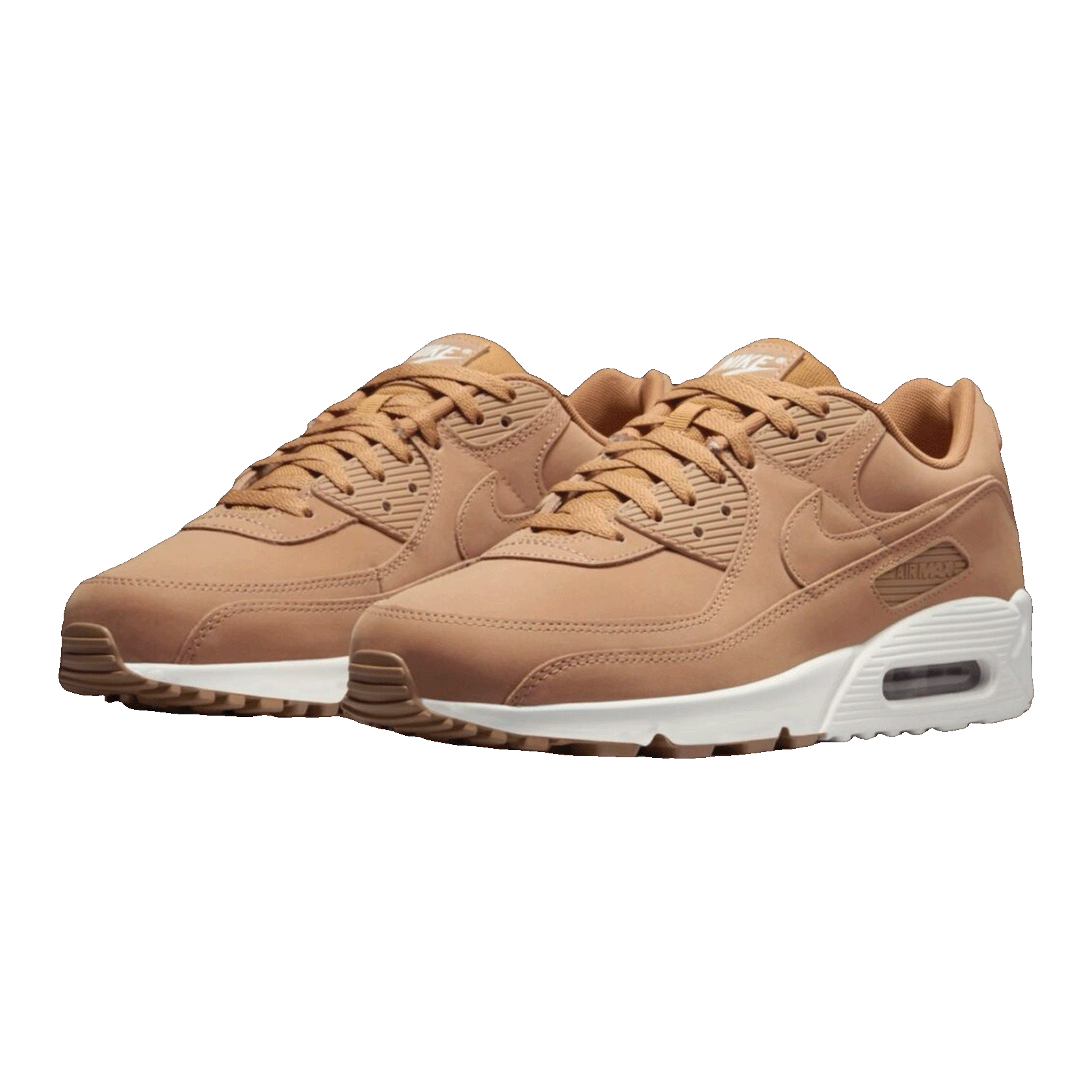 Nike Air Max 90 Premium Flax Sail Side HJ3153-200