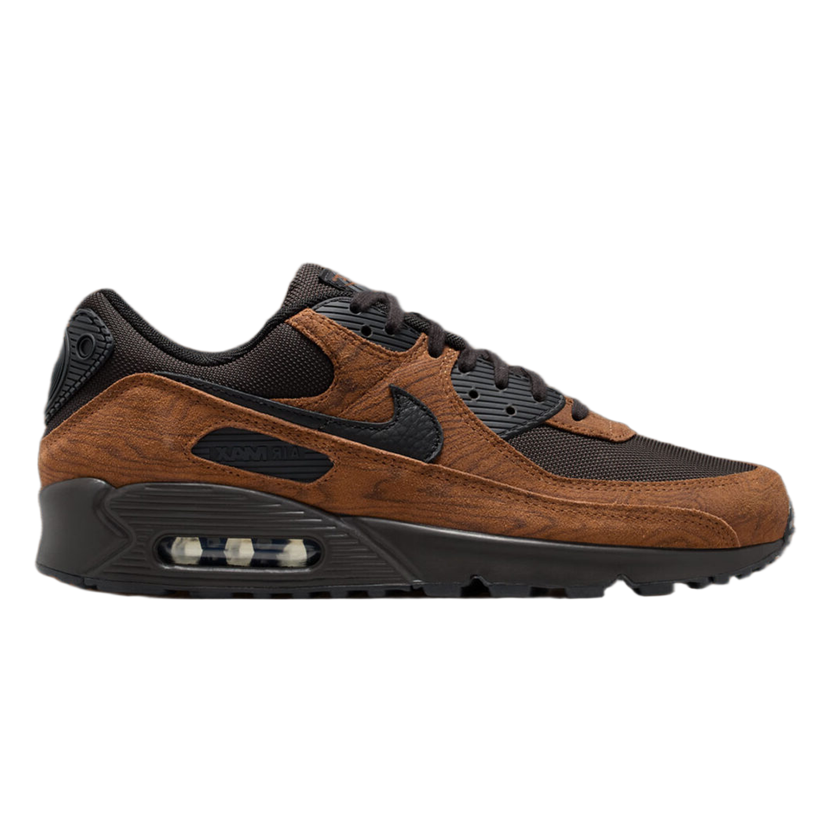 Nike Air Max 90 Premium Light British Tan Velvet Brown IQ0283-281