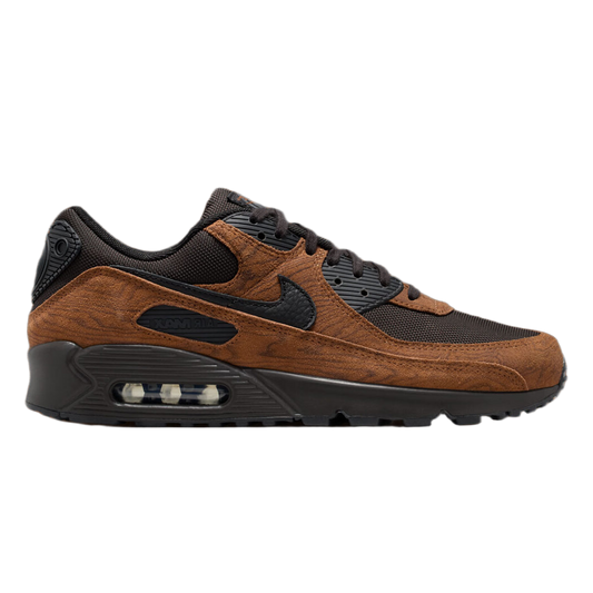 Nike Air Max 90 Premium Light British Tan Velvet Brown IQ0283-281