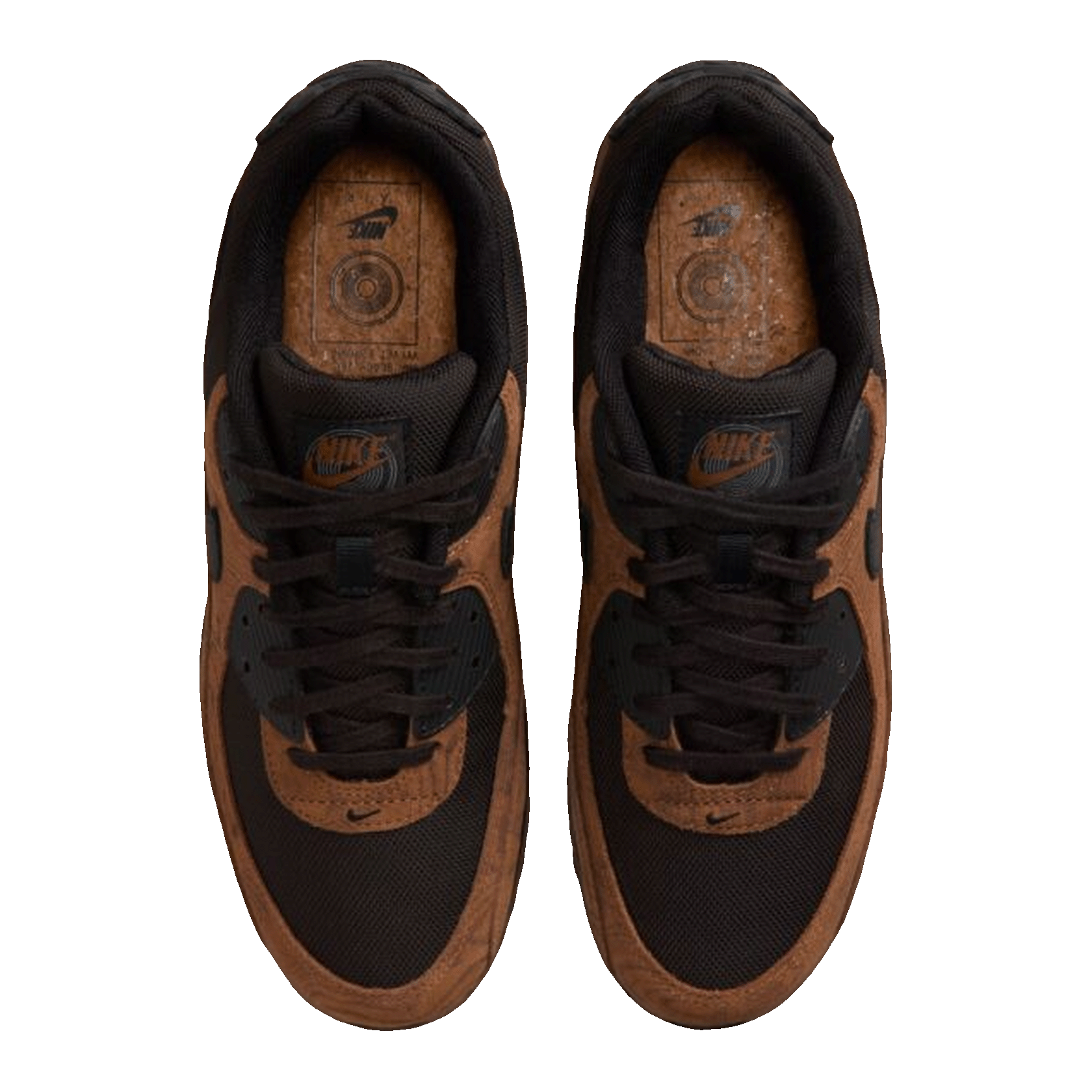 Nike Air Max 90 Premium Light British Tan Velvet Brown Oben IQ0283-281