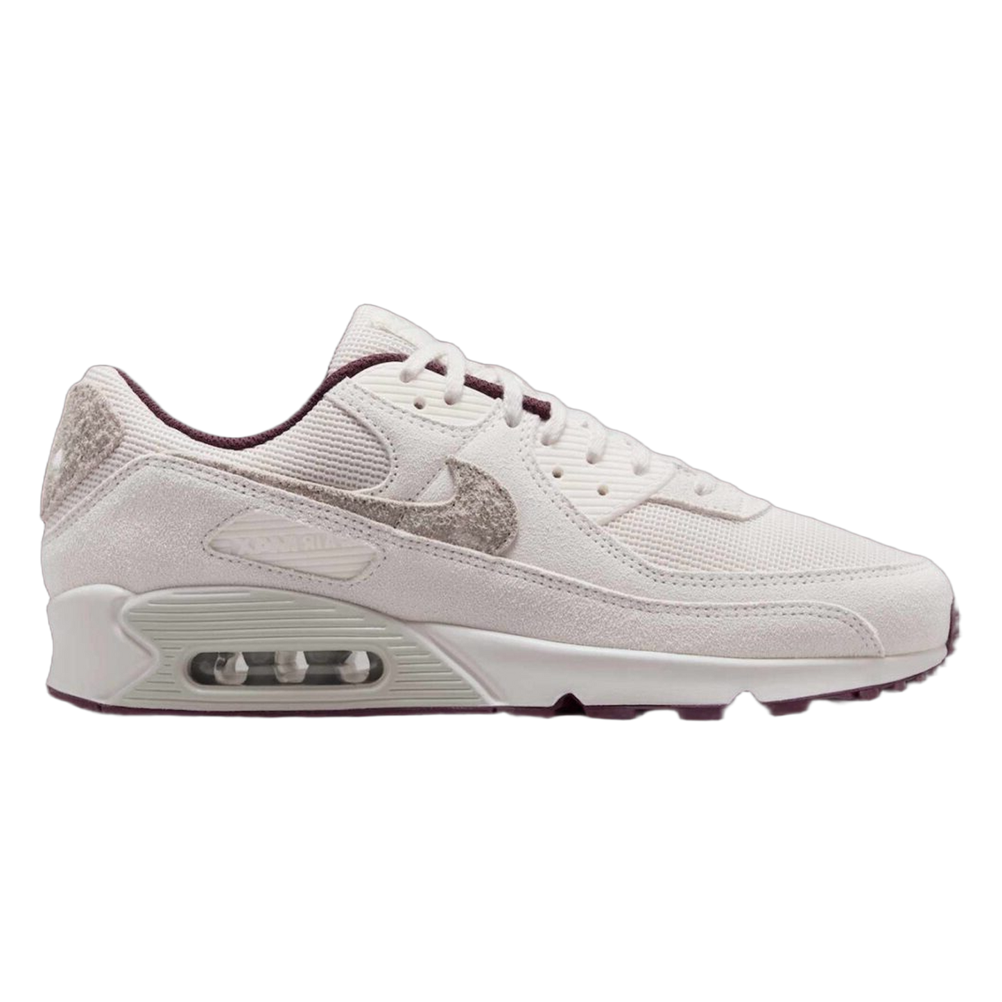 Nike Air Max 90 PRM Sail Burgundy Crush HQ1712-001