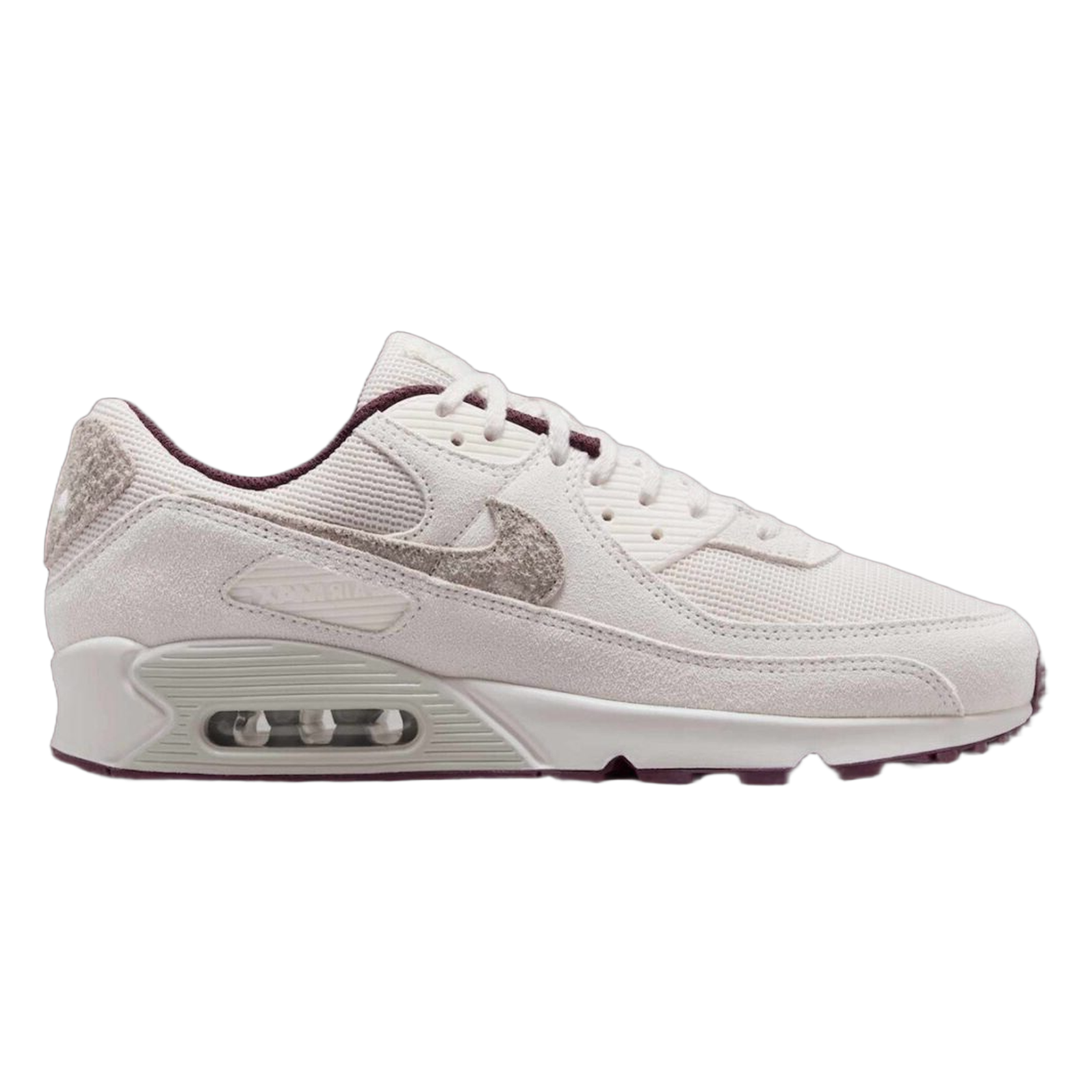 Nike Air Max 90 PRM Sail Burgundy Crush HQ1712-001