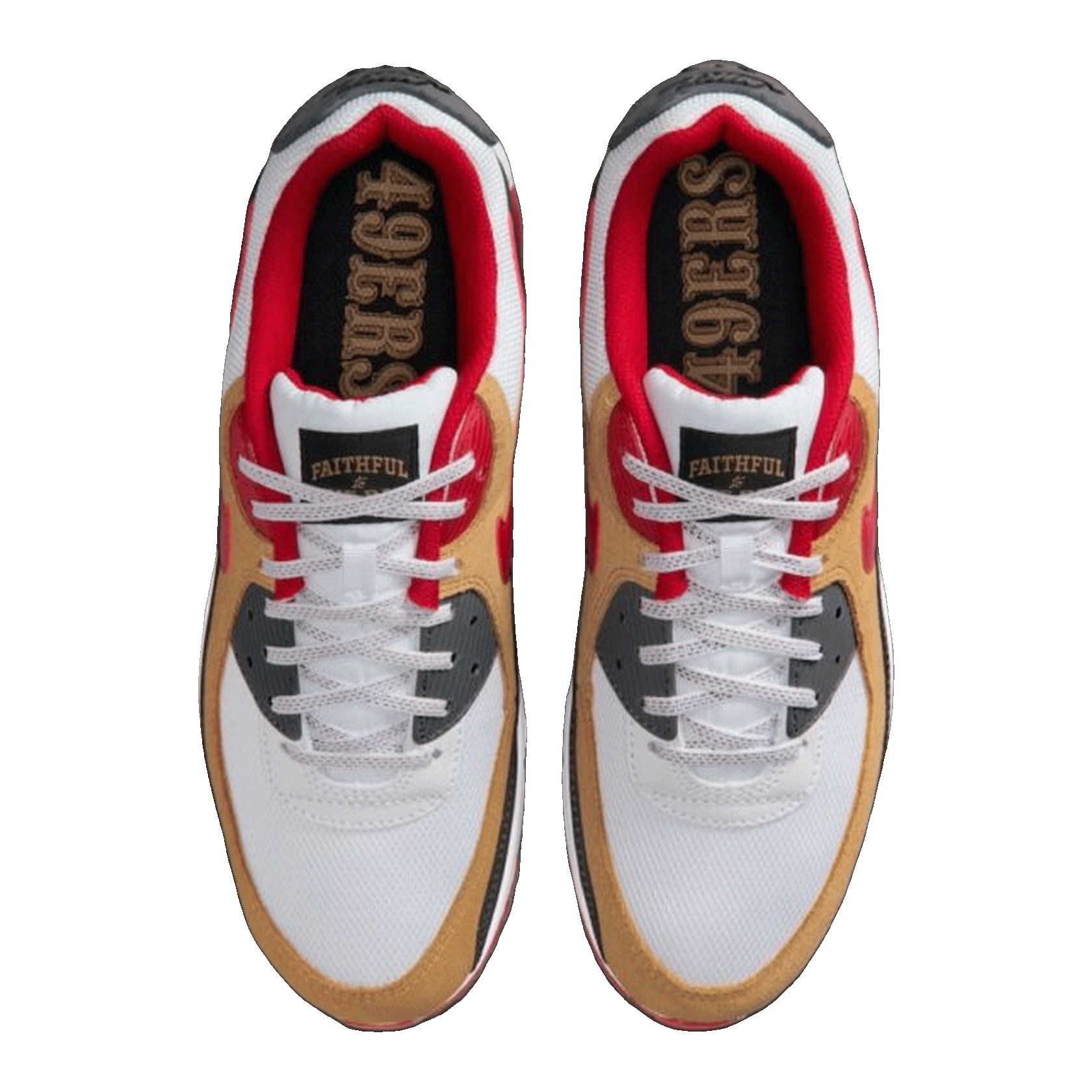 Nike Air Max 90 San Francisco 49ers Oben II7588-100