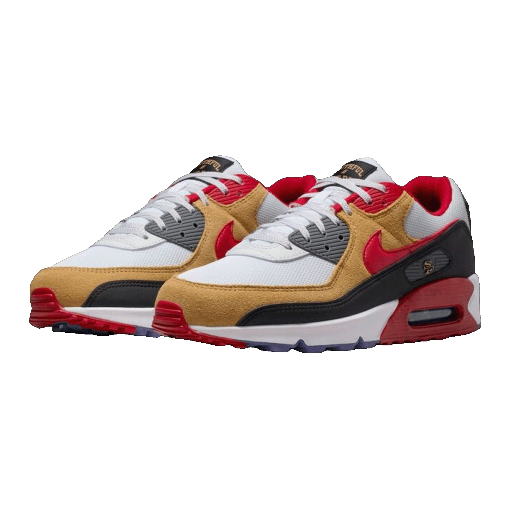 Nike Air Max 90 San Francisco 49ers Side II7588-100