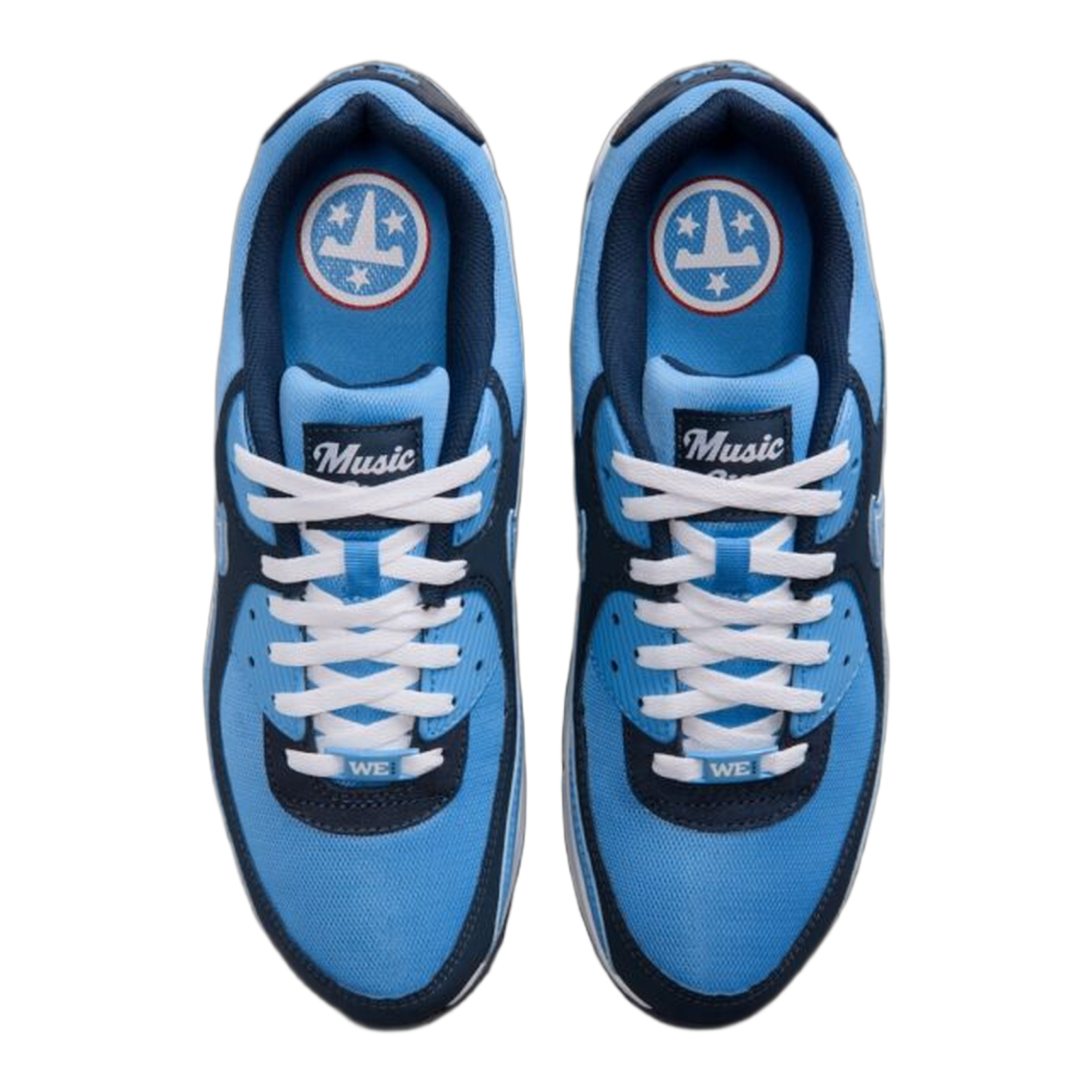 Nike Air Max 90 Tennessee Titans Oben IW1141-400