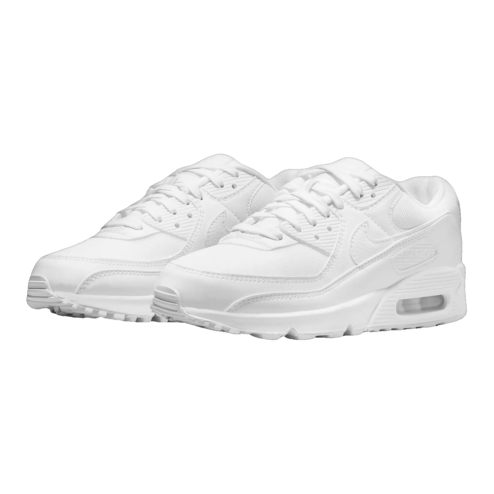 Nike Air Max 90 Triple White (2022) (W) Side DH8010-100