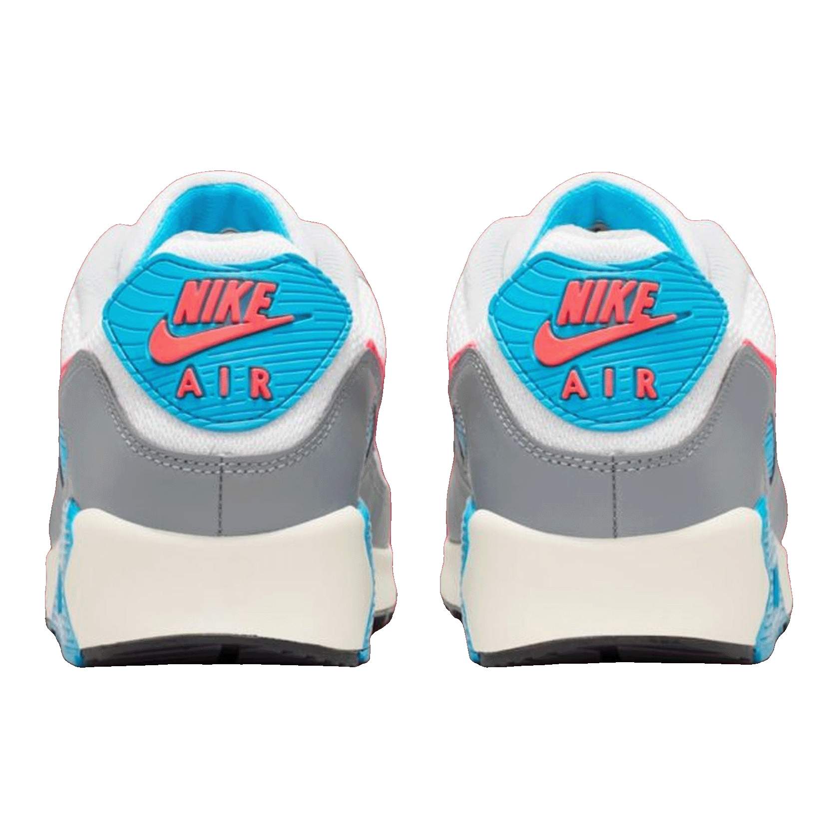Nike Air Max 90 Wave Pack Cool Grey Infrared Back IU7543-065