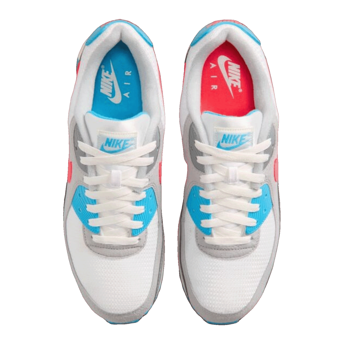 Nike Air Max 90 Wave Pack Cool Grey Infrared Oben IU7543-065