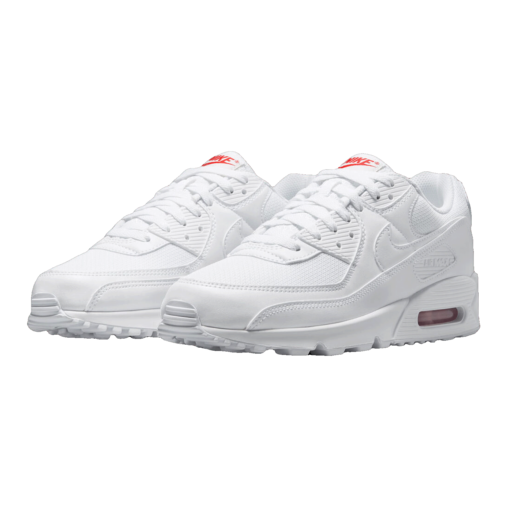 Nike Air Max 90 White Light Crimson Side DM0029-118