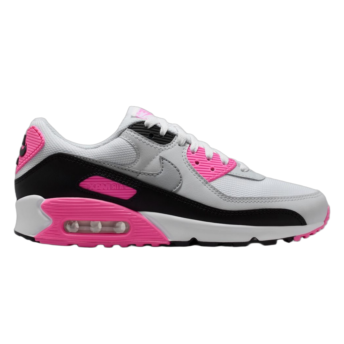Nike Air Max 90 White Pink Glow Wolf Grey (W) IM4613-100