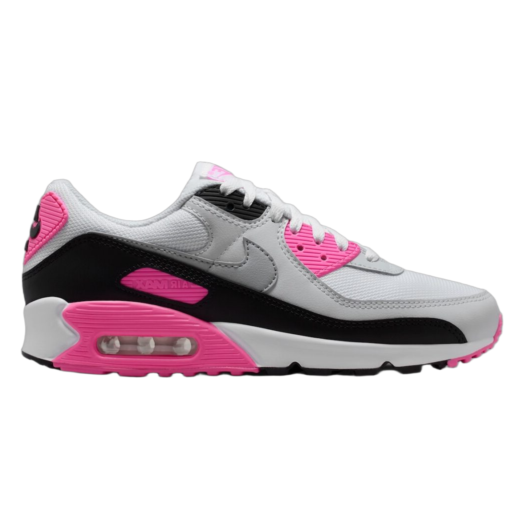 Nike Air Max 90 White Pink Glow Wolf Grey (W) IM4613-100