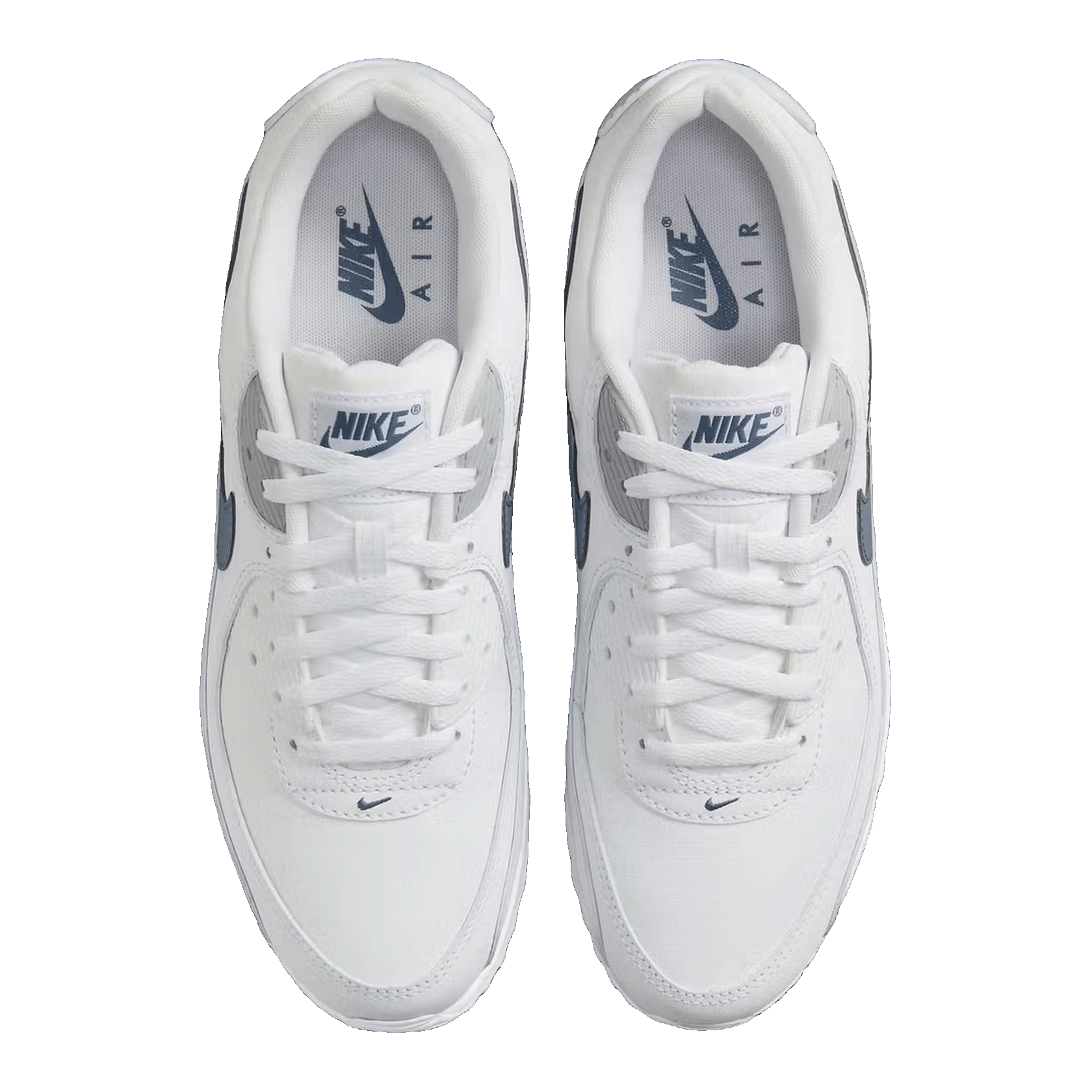Nike Air Max 90 Wolf Grey Diffused Blue Oben IB7680-100