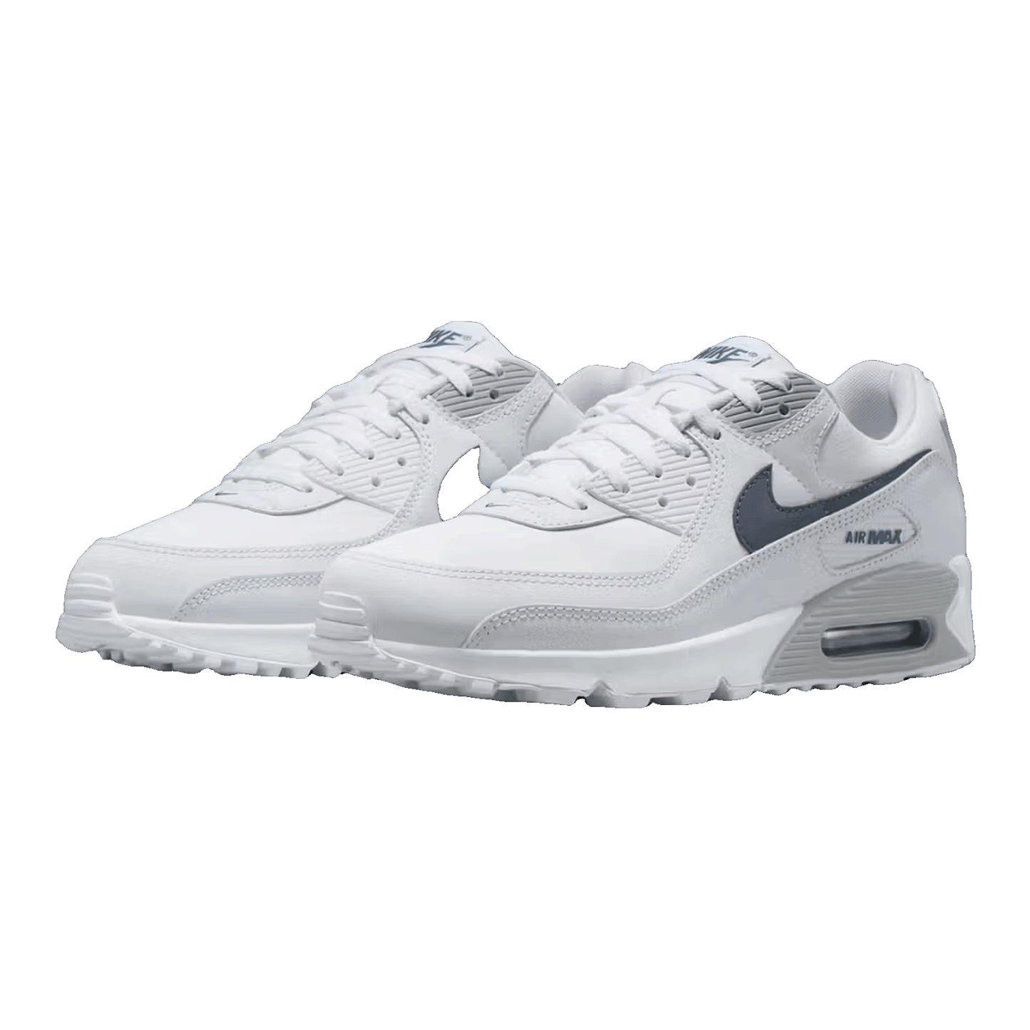Nike Air Max 90 Wolf Grey Diffused Blue Side IB7680-100