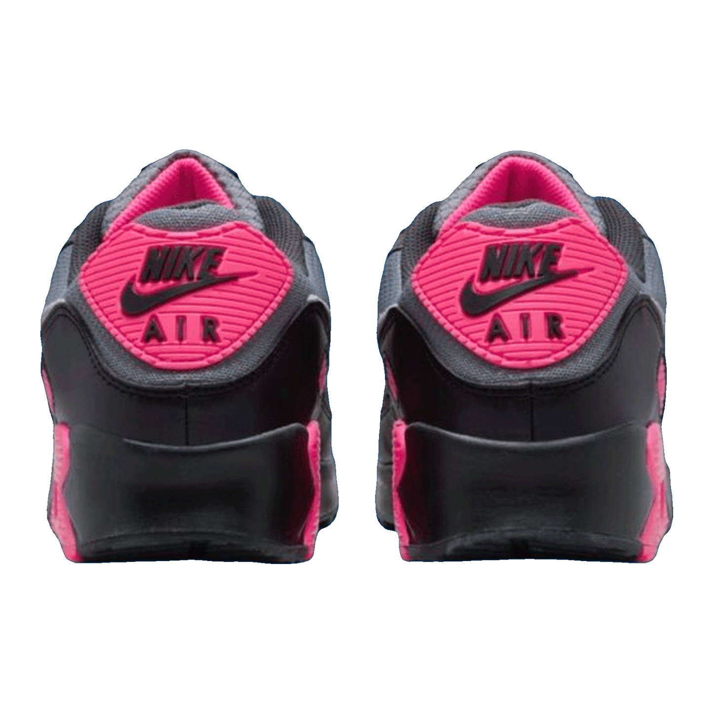 Nike Air Max 90 Wolf Grey Hyper Pink Back DM0029-010