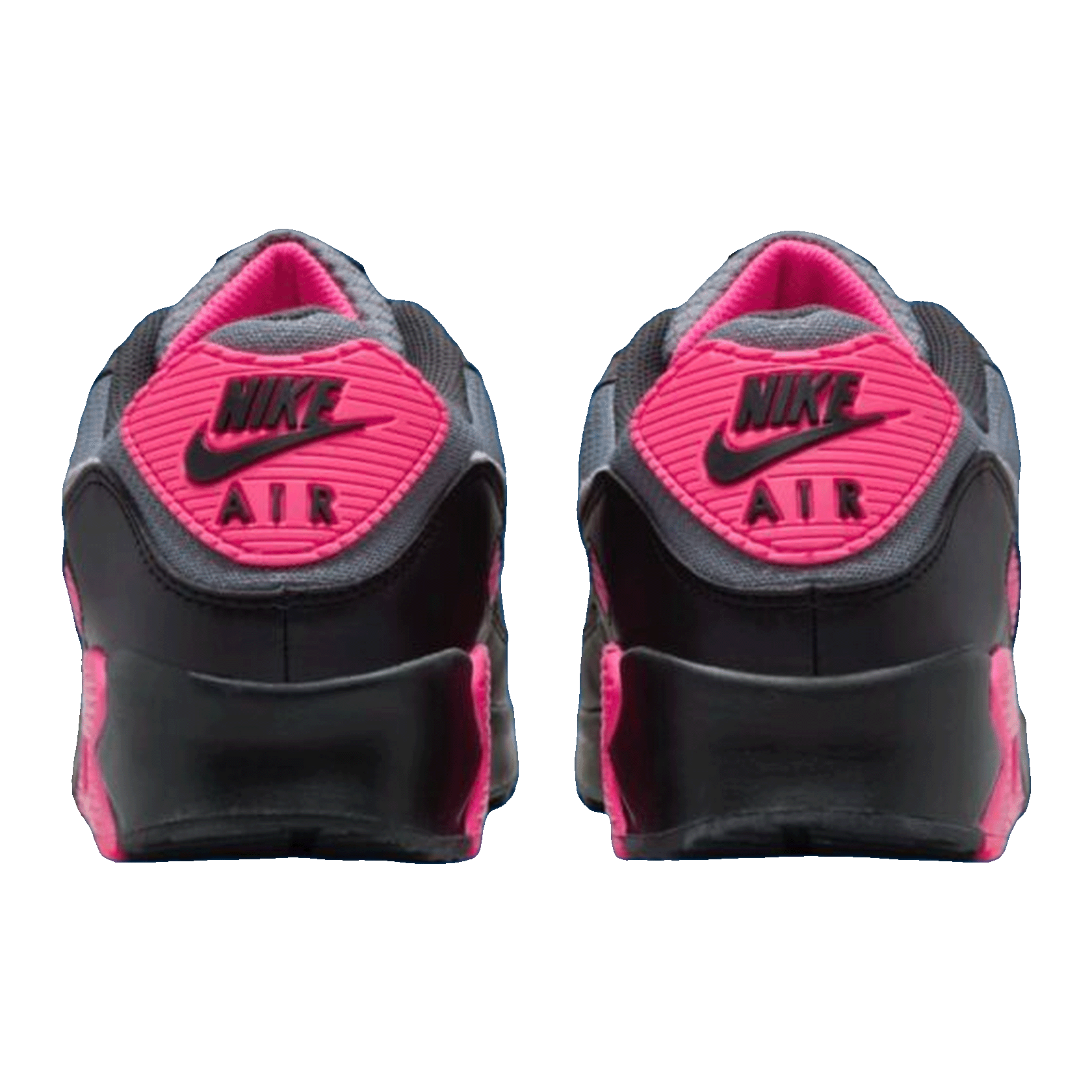 Nike Air Max 90 Wolf Grey Hyper Pink Back DM0029-010