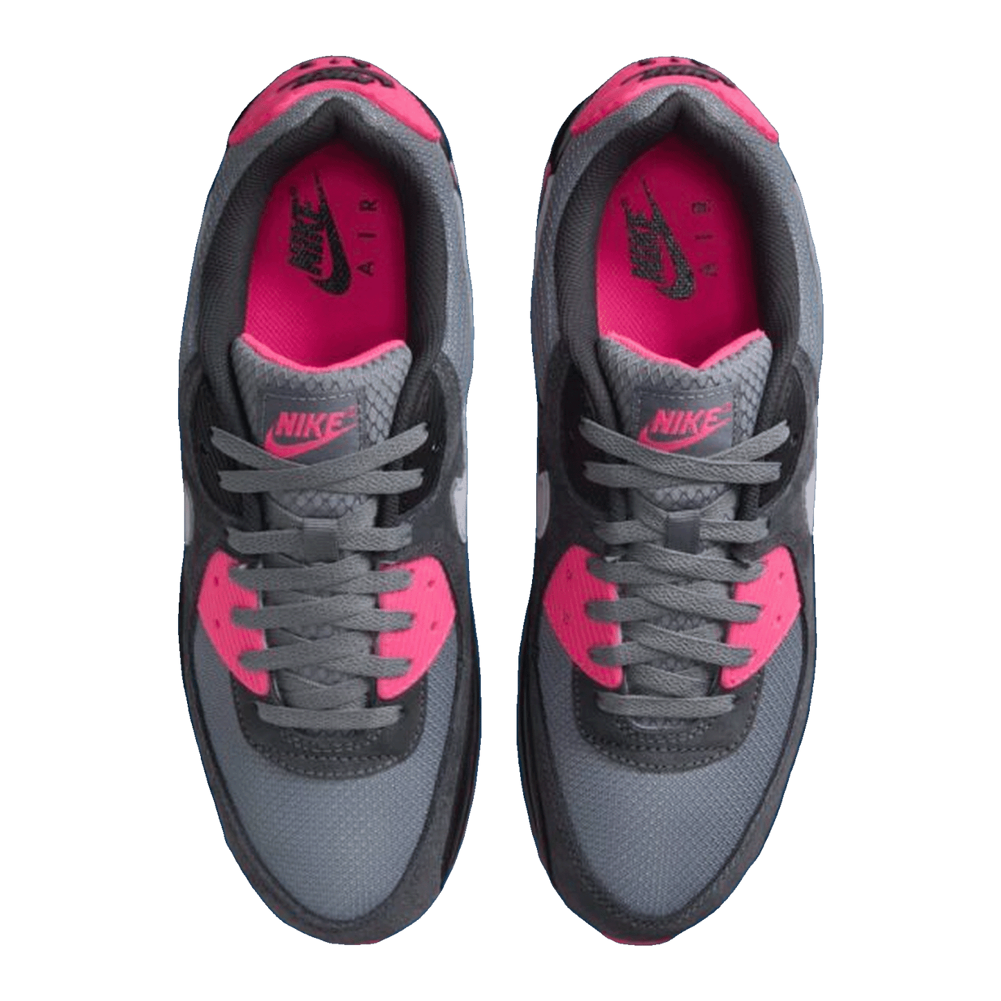 Nike Air Max 90 Wolf Grey Hyper Pink Oben DM0029-010