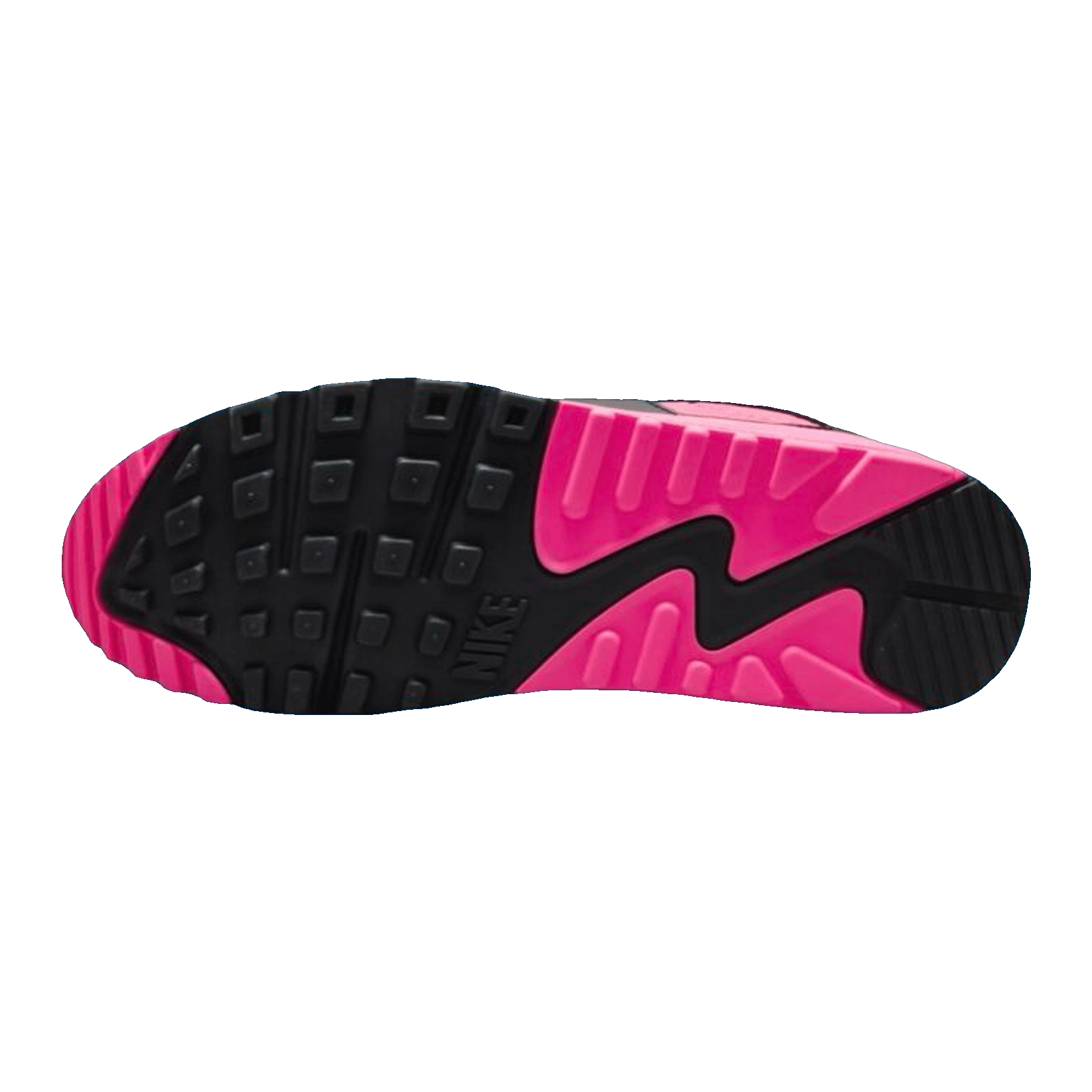 Nike Air Max 90 Wolf Grey Hyper Pink Sohle DM0029-010
