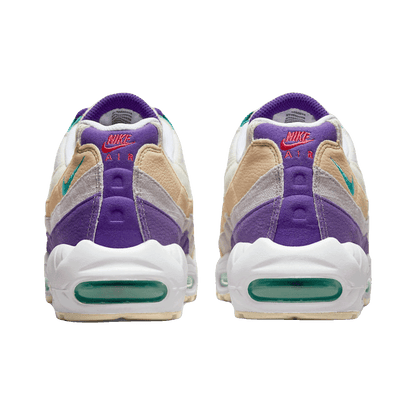 Nike Air Max 95 Air Sprung Sail Purple Teal Back