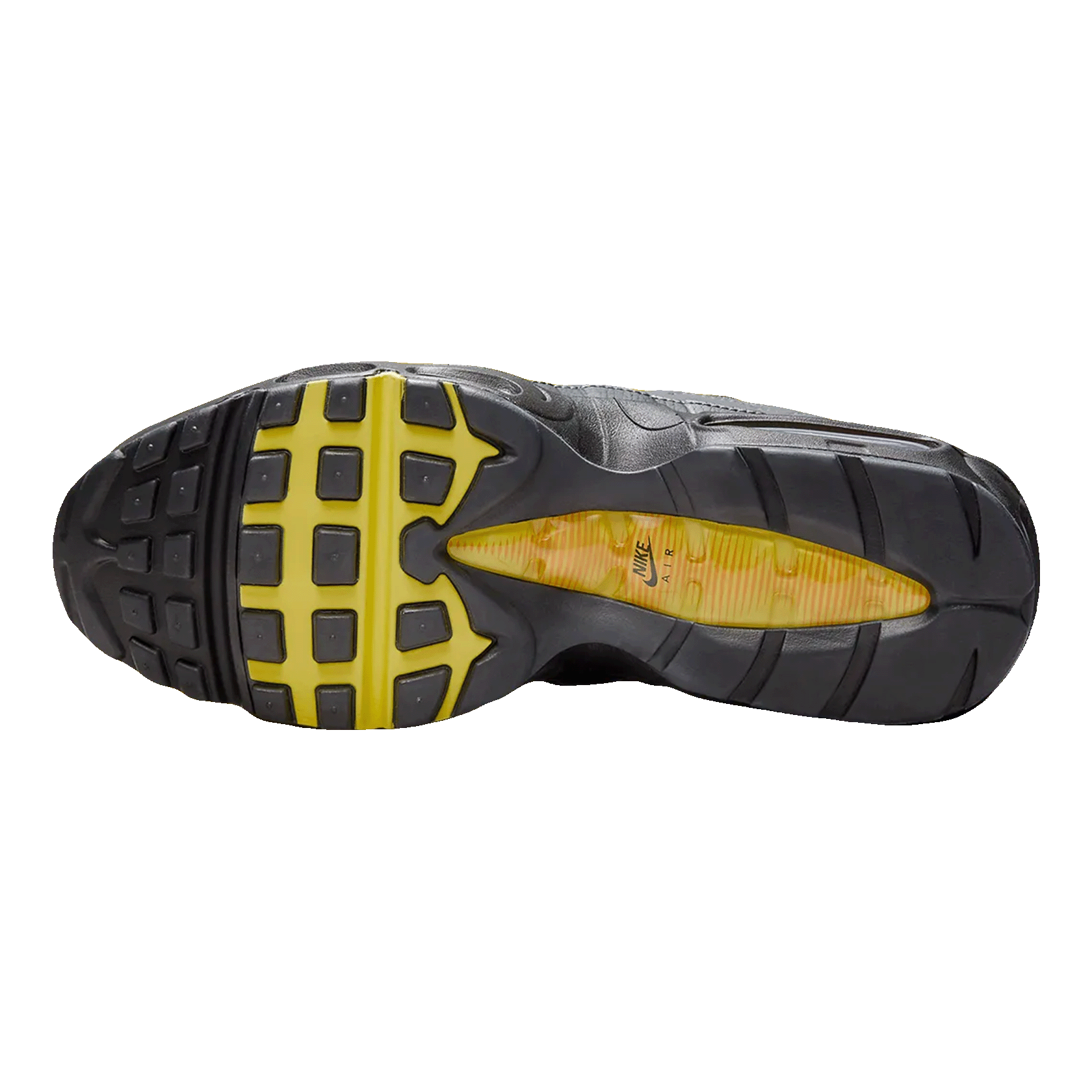 Nike Air Max 95 Anthracite Safety Orange Sohle