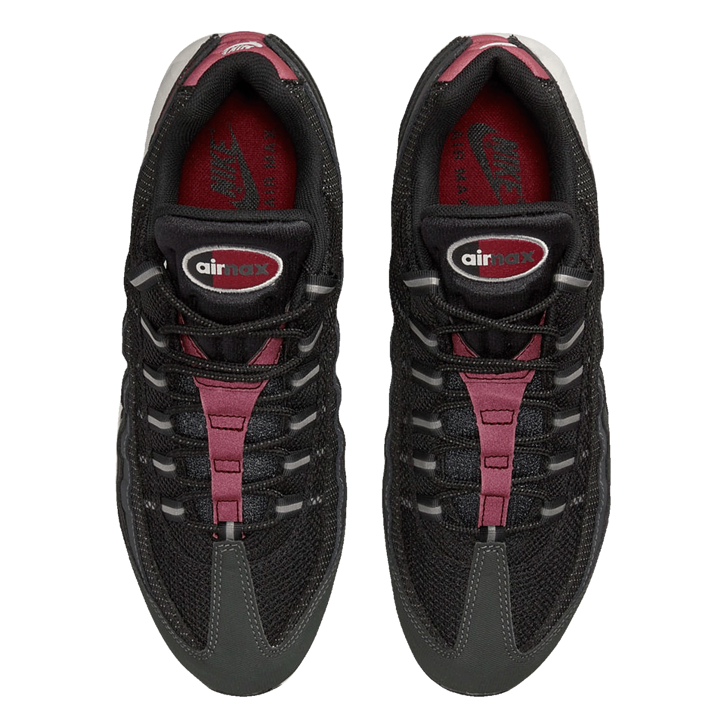 Nike Air Max 95 Anthracite Team Red Oben