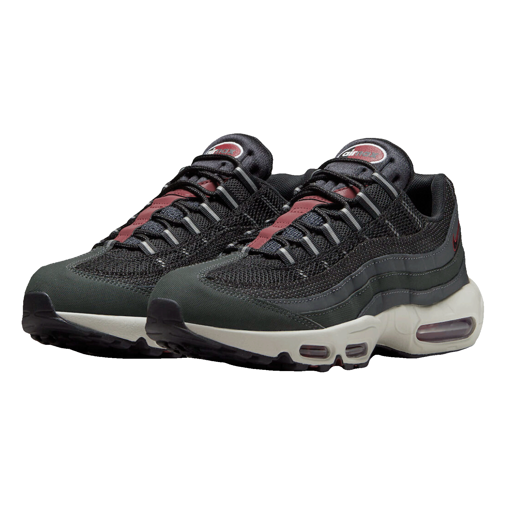 Nike Air Max 95 Anthracite Team Red Side