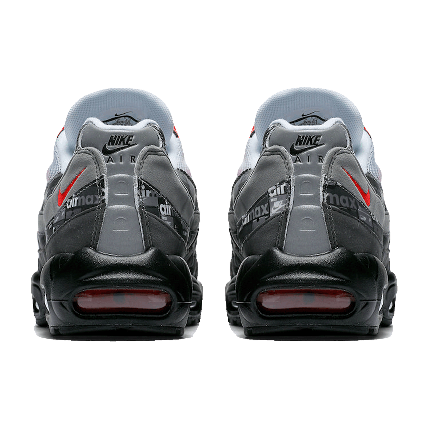 Nike Air Max 95 atmos We Love Nike Bright Crimson Back