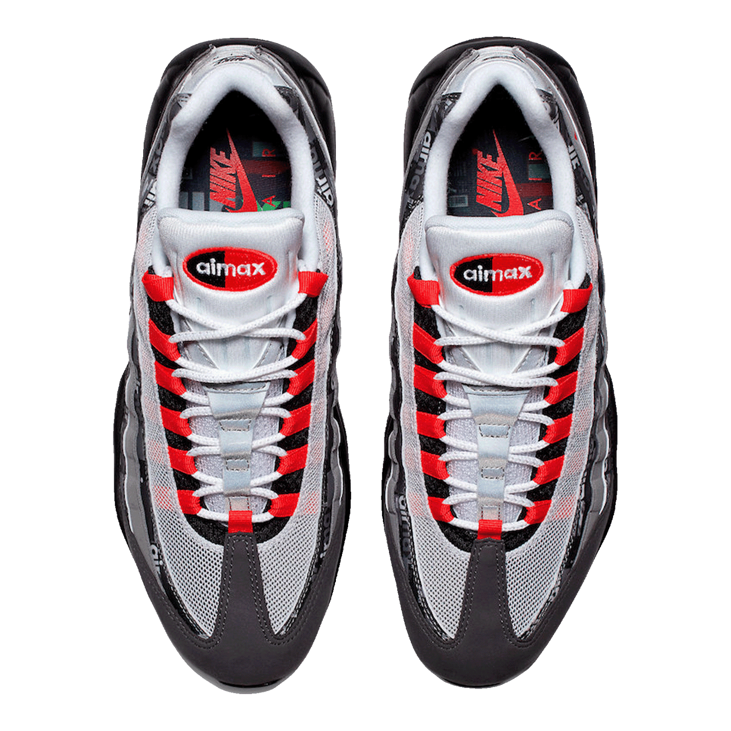 Nike Air Max 95 atmos We Love Nike Bright Crimson Oben