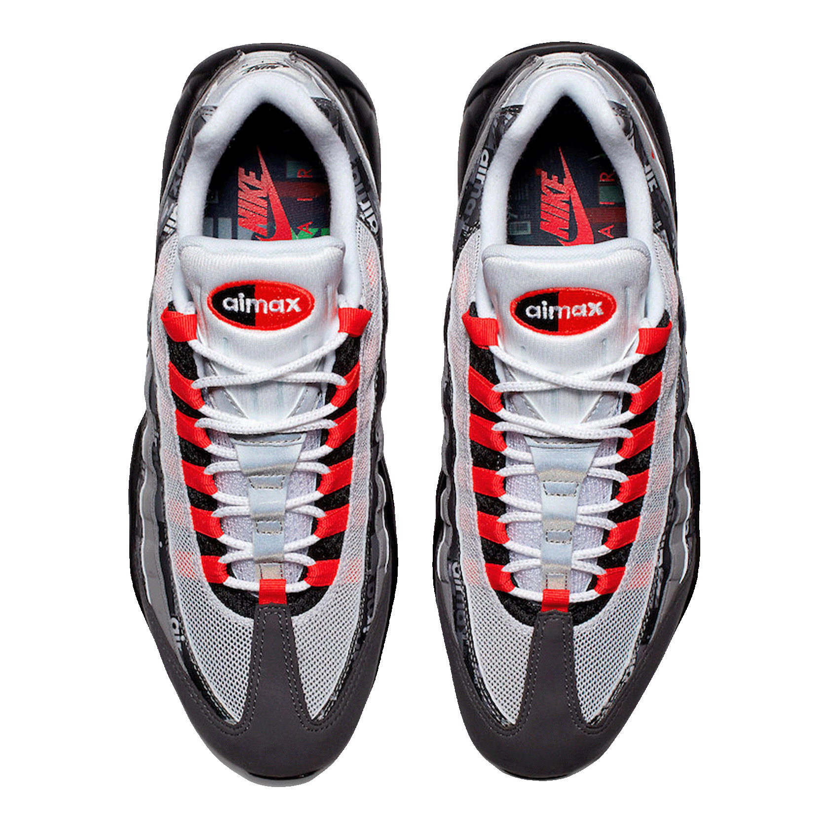 Nike Air Max 95 atmos We Love Nike Bright Crimson Oben
