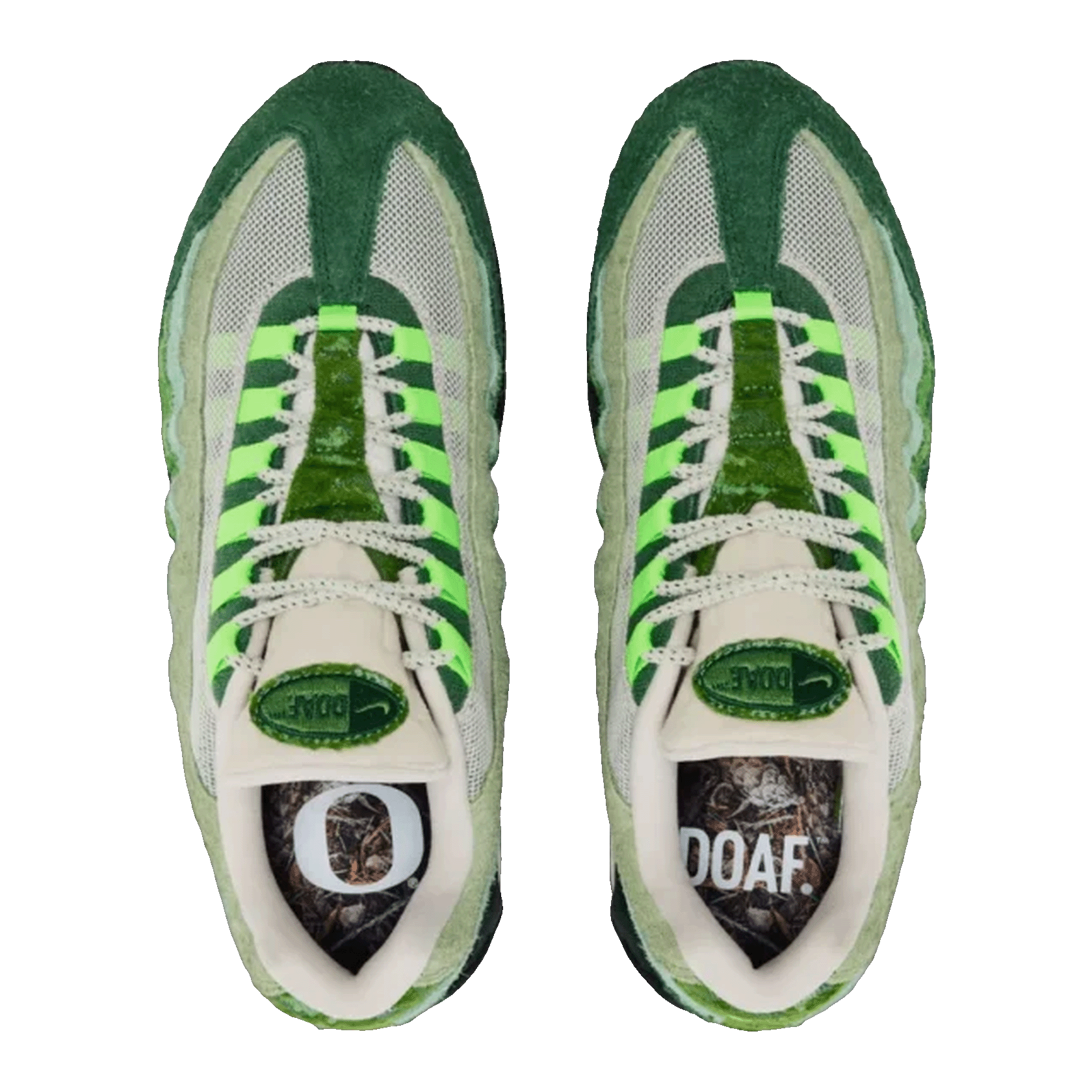 Nike Air Max 95 Big Bubble Ducks of a Feather Oregon Ducks The Woods Oben IQ3986-300