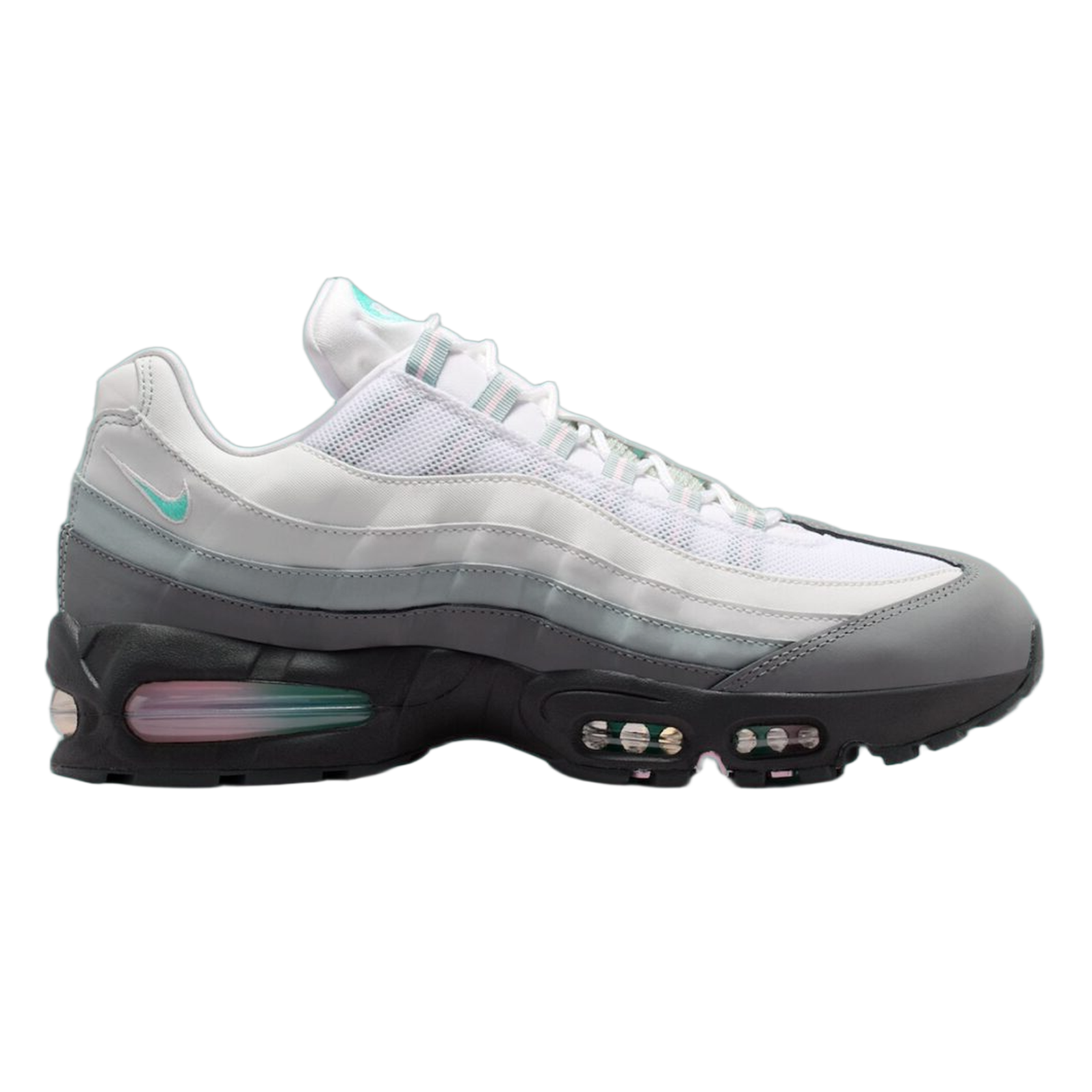 Nike Air Max 95 Big Bubble White Hyper Turquoise Pink Foam IR1473-060