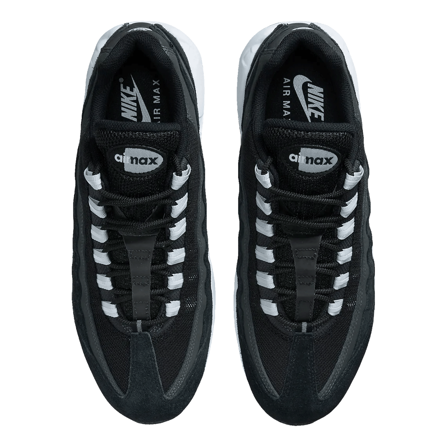 Nike Air Max 95 Black Anthracite Pure Platinum Oben