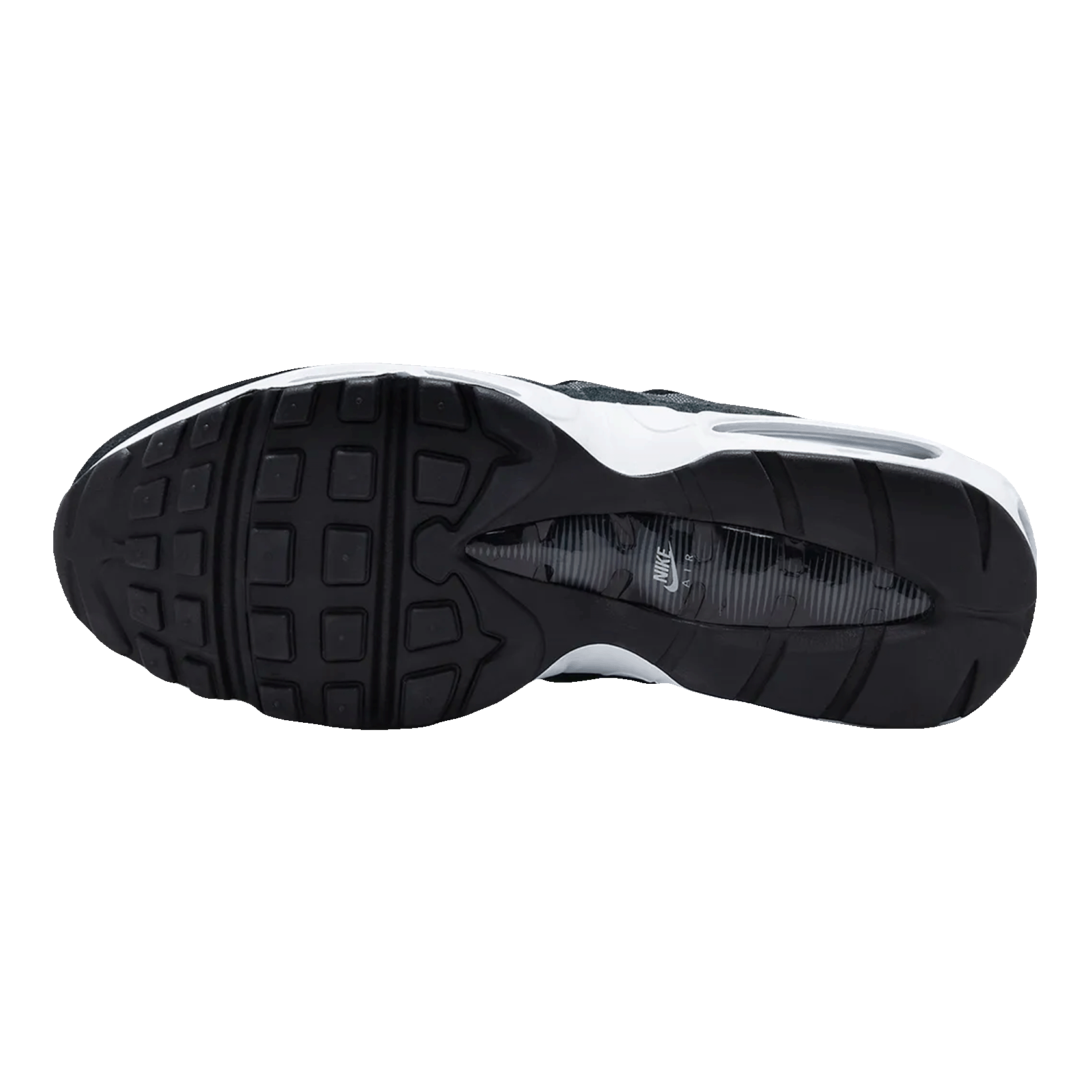 Nike Air Max 95 Black Anthracite Pure Platinum Sohle