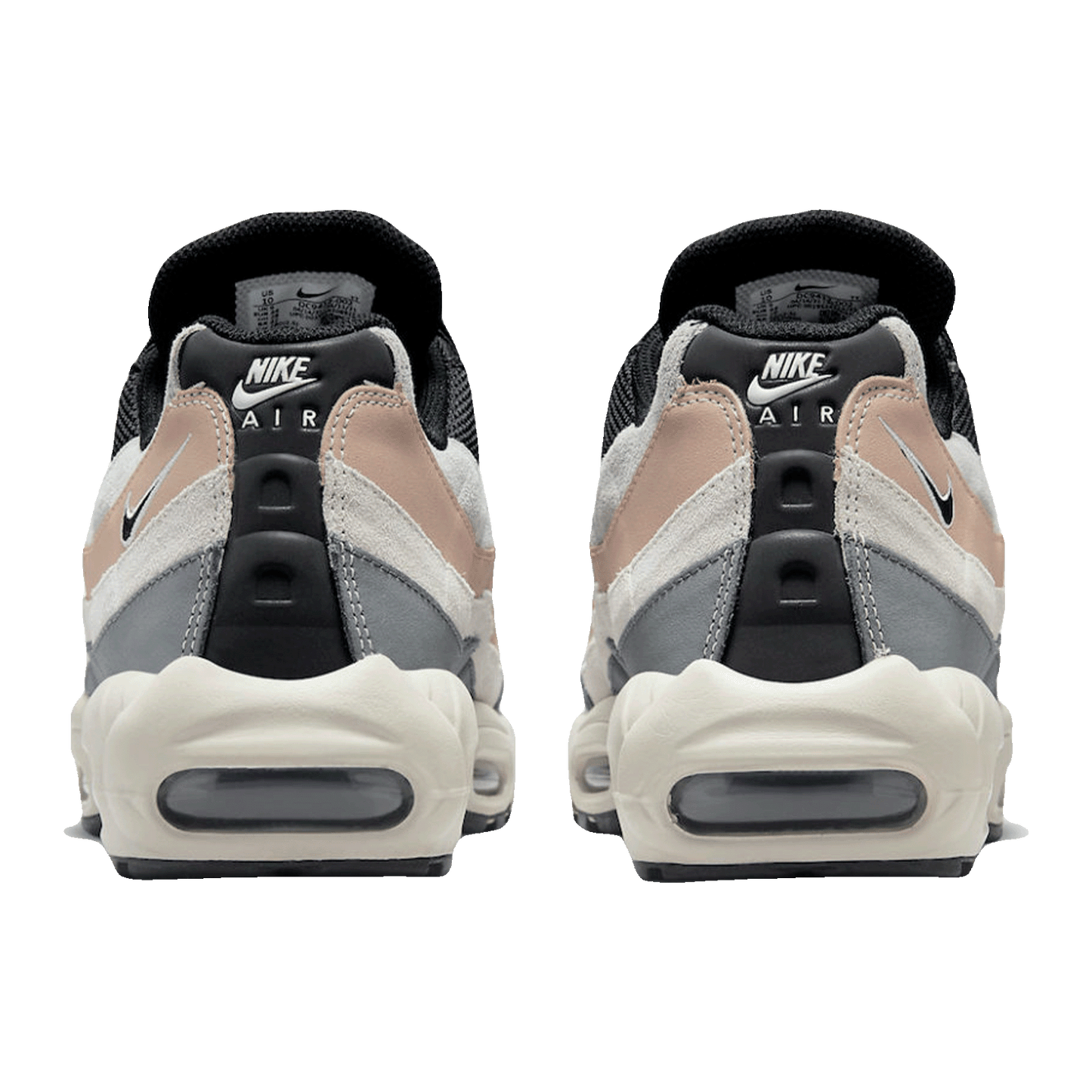 Nike Air Max 95 Black Beige Grey Back