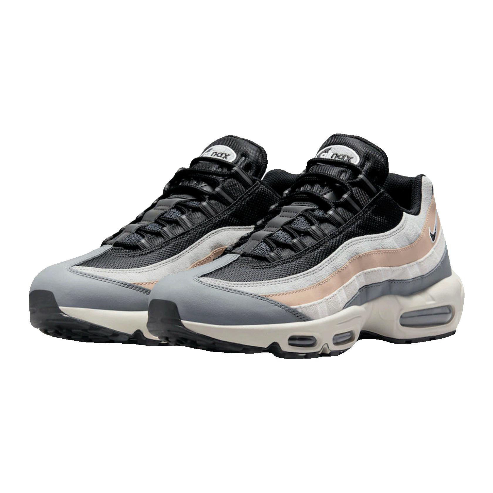 Nike Air Max 95 Black Beige Grey Side