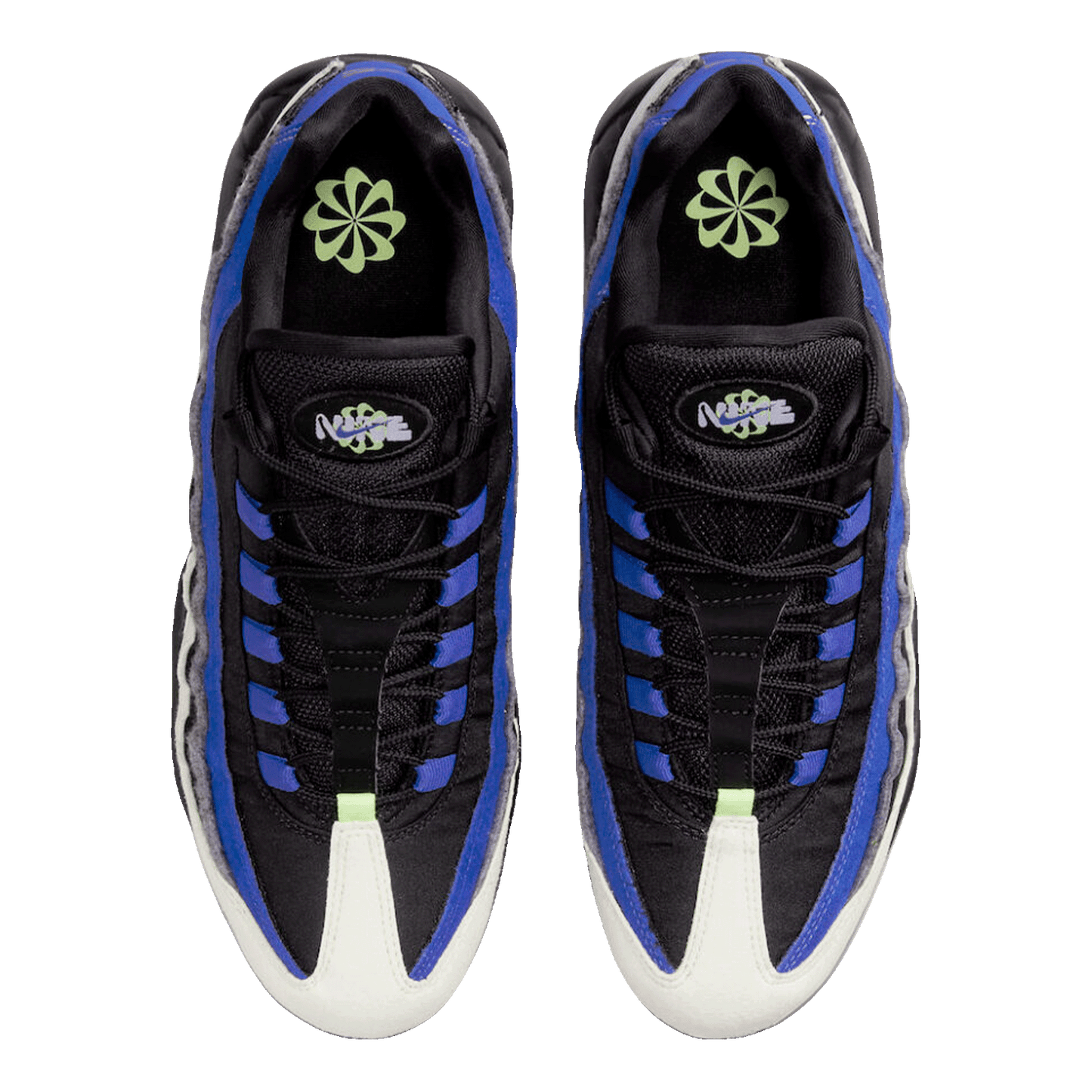 Nike Air Max 95 Black Game Royal Oben