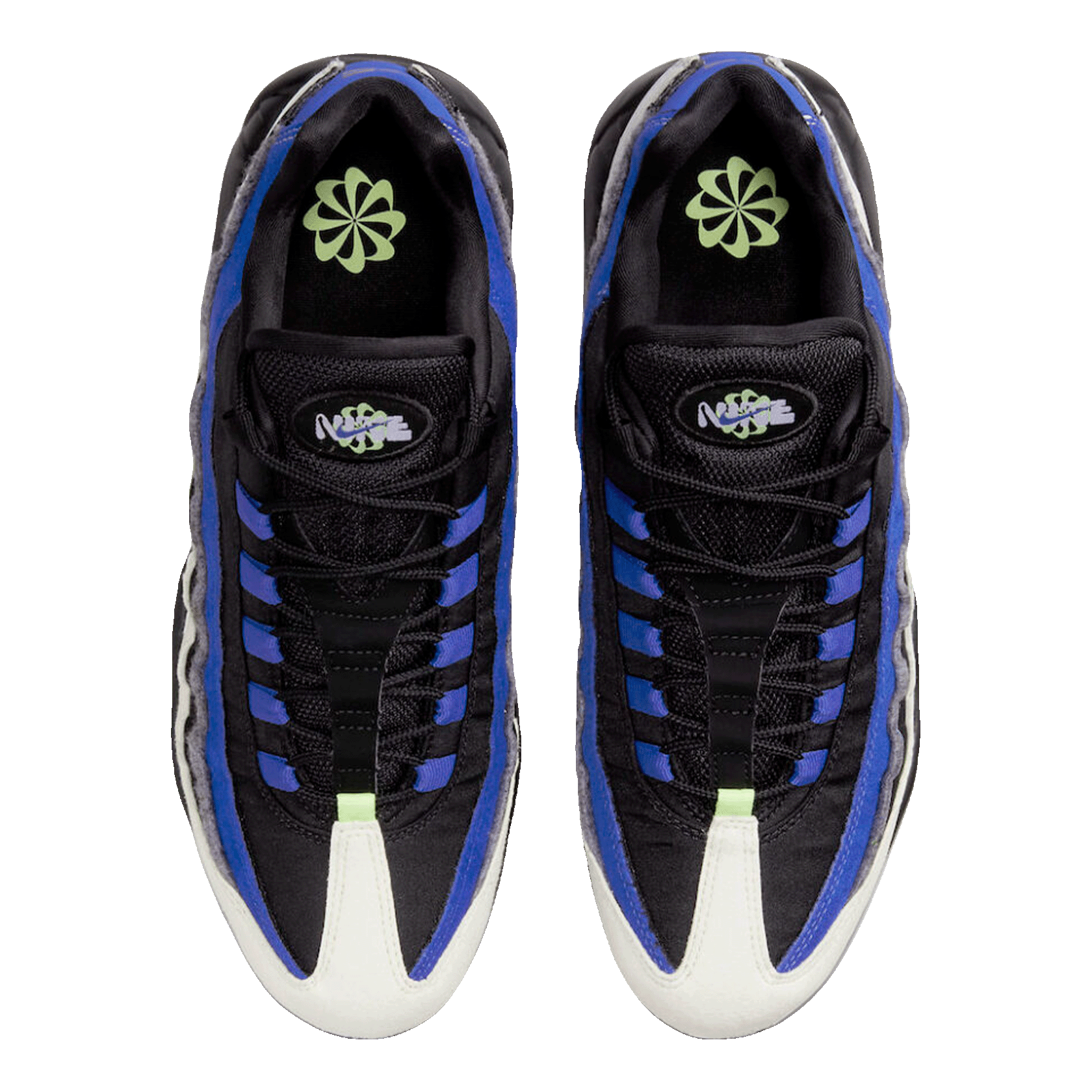 Nike Air Max 95 Black Game Royal Oben