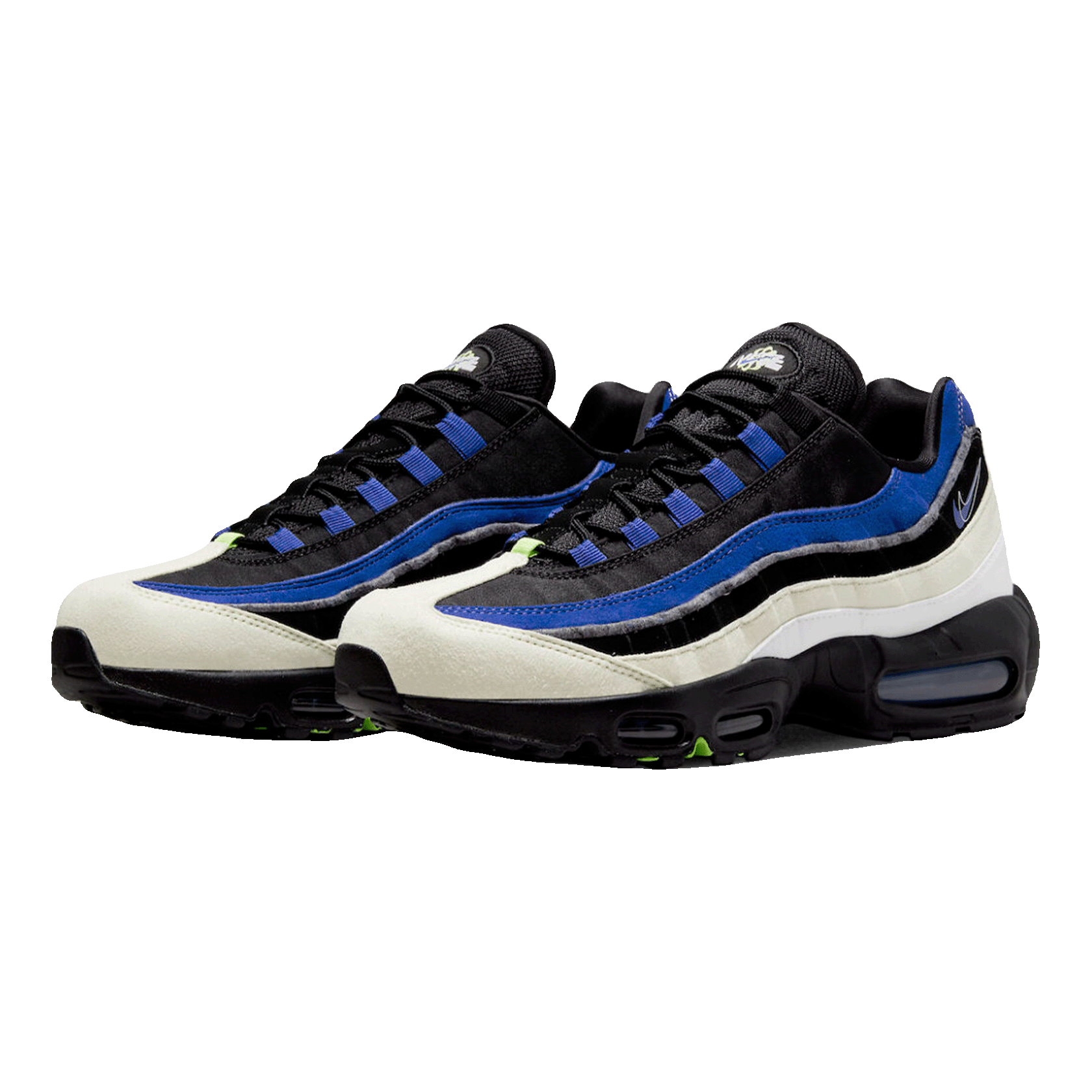 Nike Air Max 95 Black Game Royal Side
